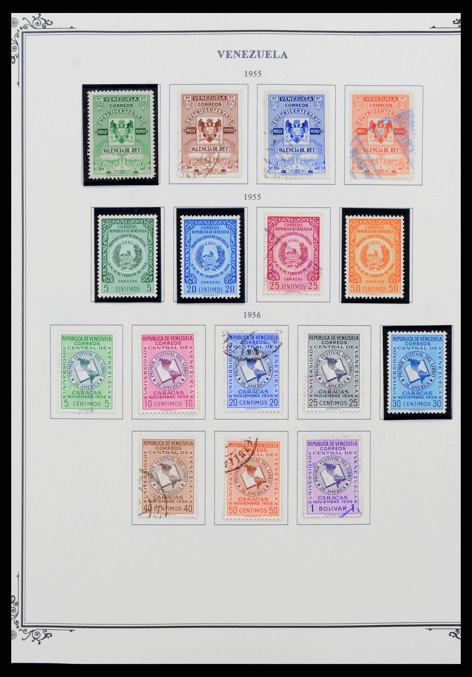 38362 0041 - Postzegelverzameling 38362 Venezuela 1859-1992.