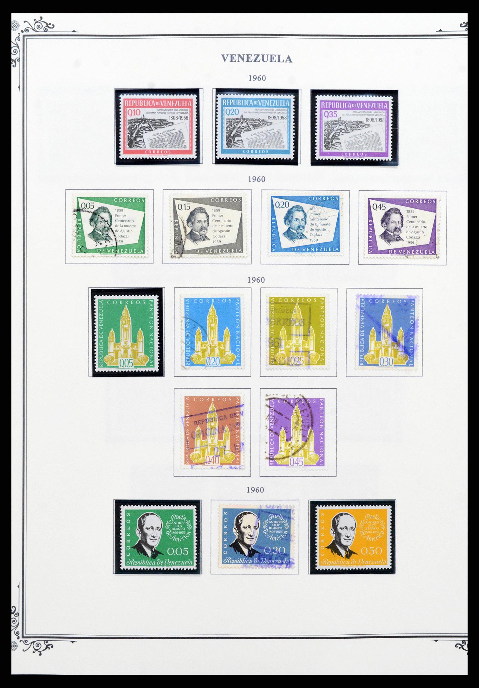 38362 0046 - Postzegelverzameling 38362 Venezuela 1859-1992.