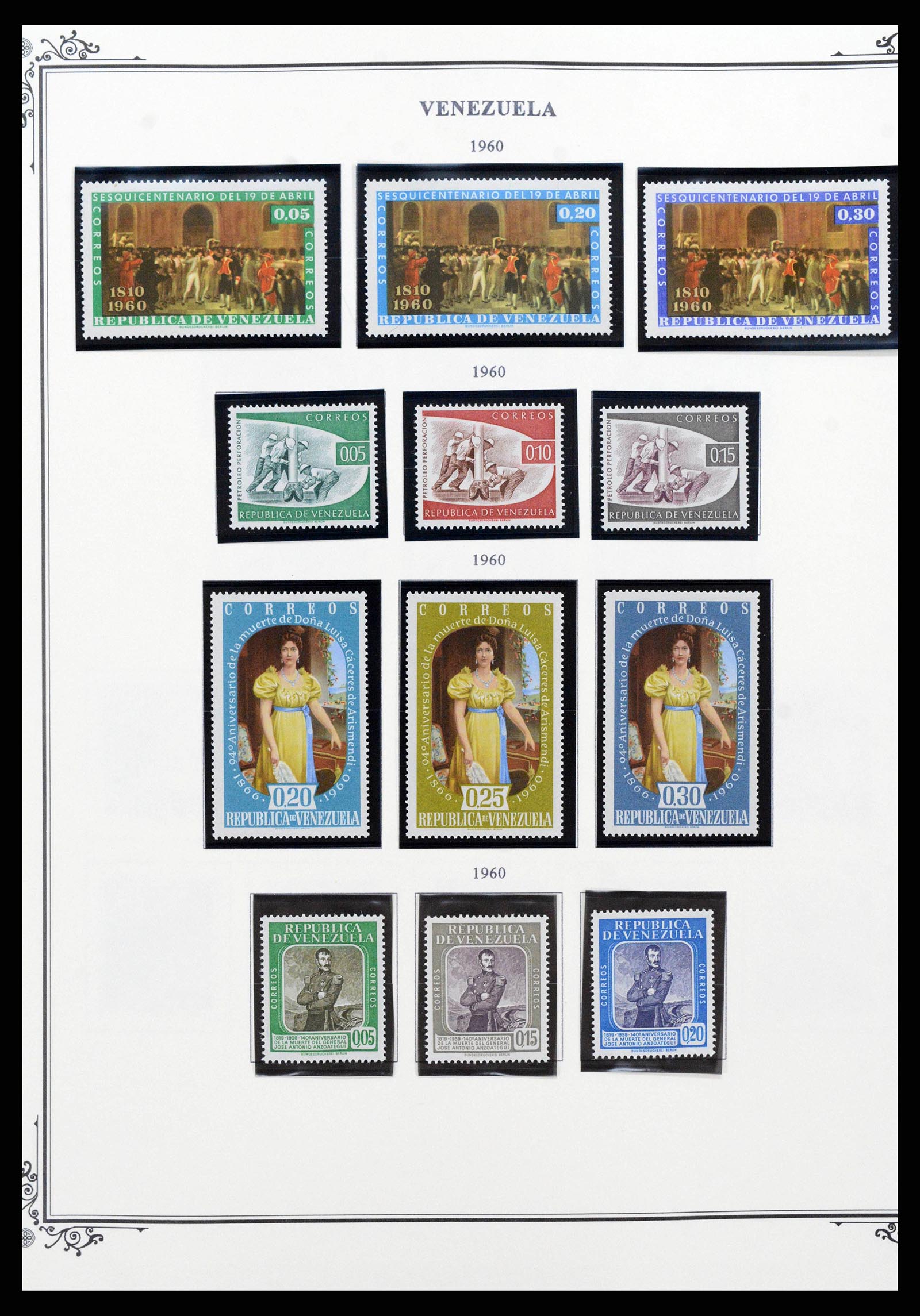 38362 0047 - Postzegelverzameling 38362 Venezuela 1859-1992.