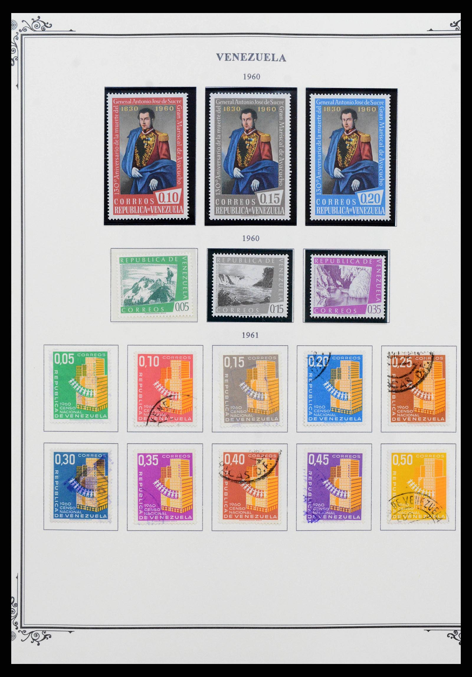 38362 0048 - Postzegelverzameling 38362 Venezuela 1859-1992.