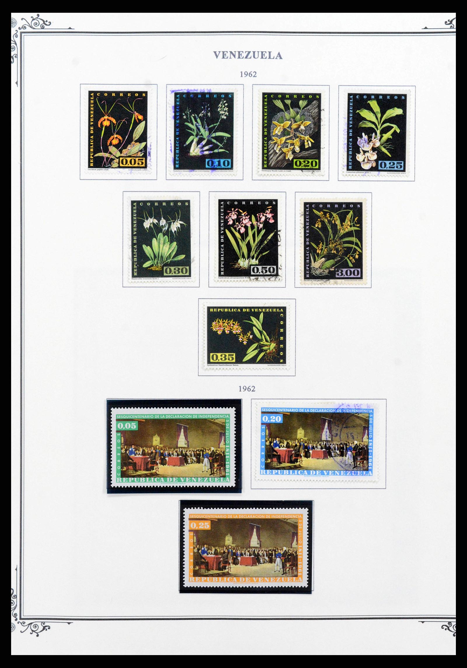 38362 0050 - Postzegelverzameling 38362 Venezuela 1859-1992.