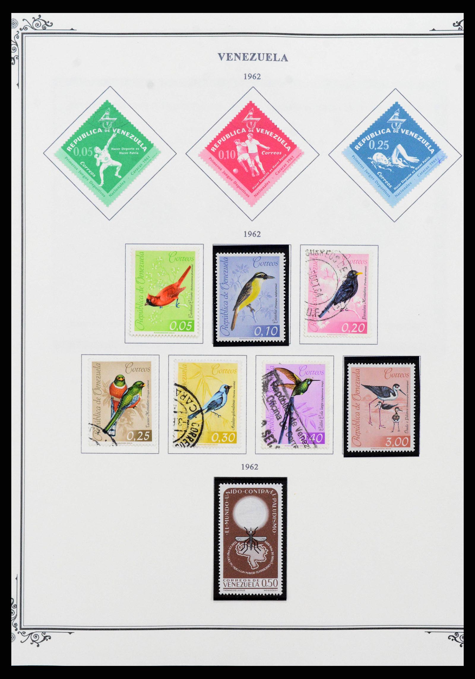38362 0052 - Postzegelverzameling 38362 Venezuela 1859-1992.