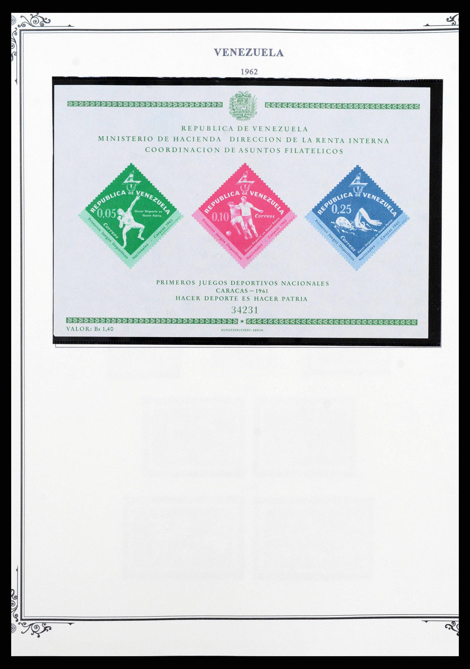 38362 0053 - Postzegelverzameling 38362 Venezuela 1859-1992.