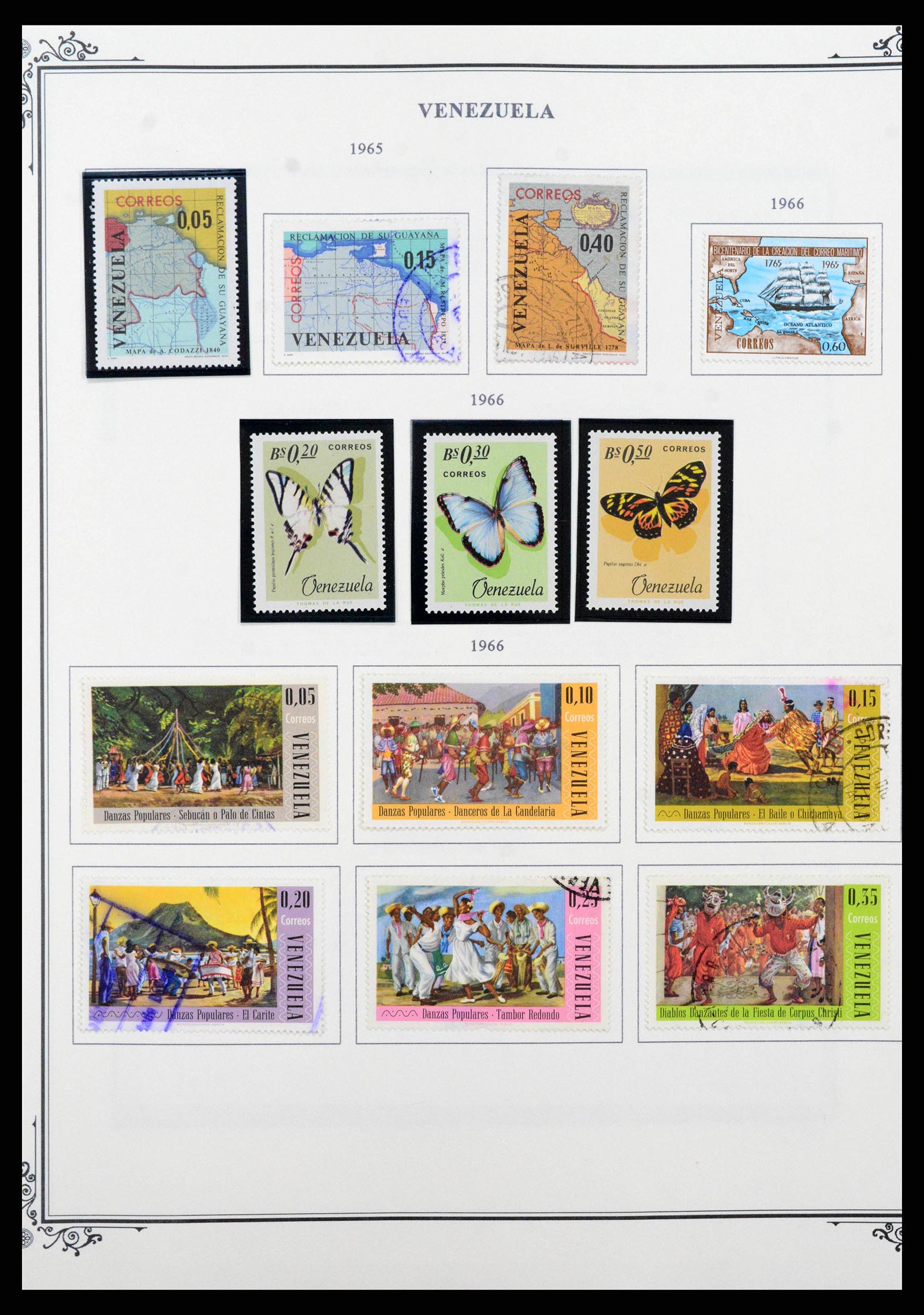 38362 0058 - Postzegelverzameling 38362 Venezuela 1859-1992.