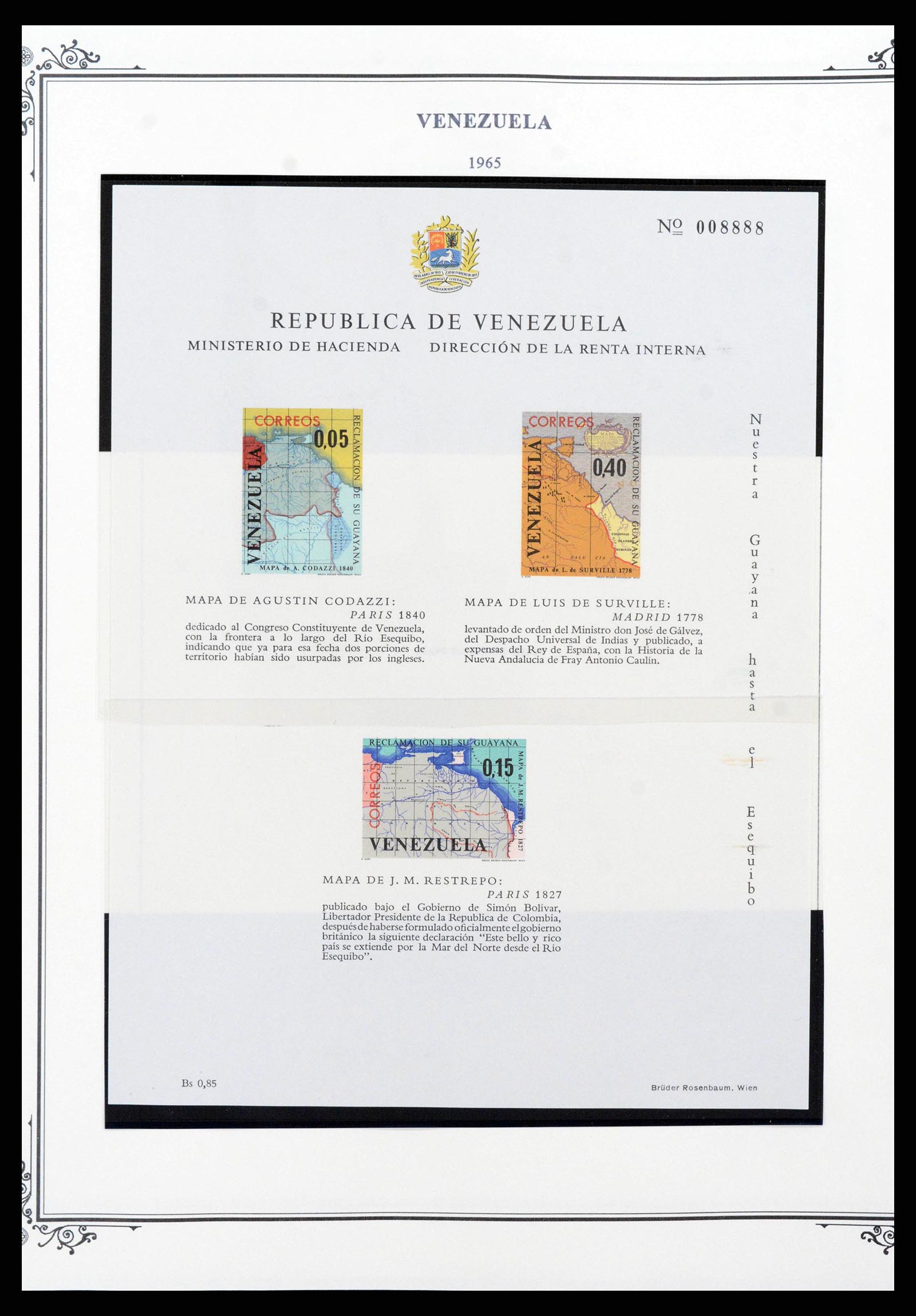 38362 0059 - Postzegelverzameling 38362 Venezuela 1859-1992.