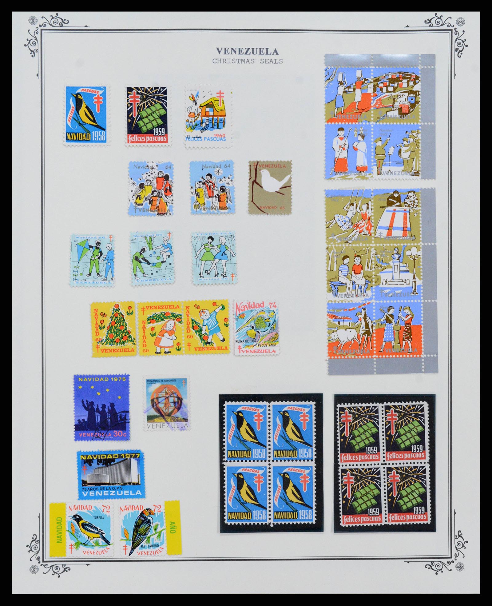 38362 0241 - Postzegelverzameling 38362 Venezuela 1859-1992.