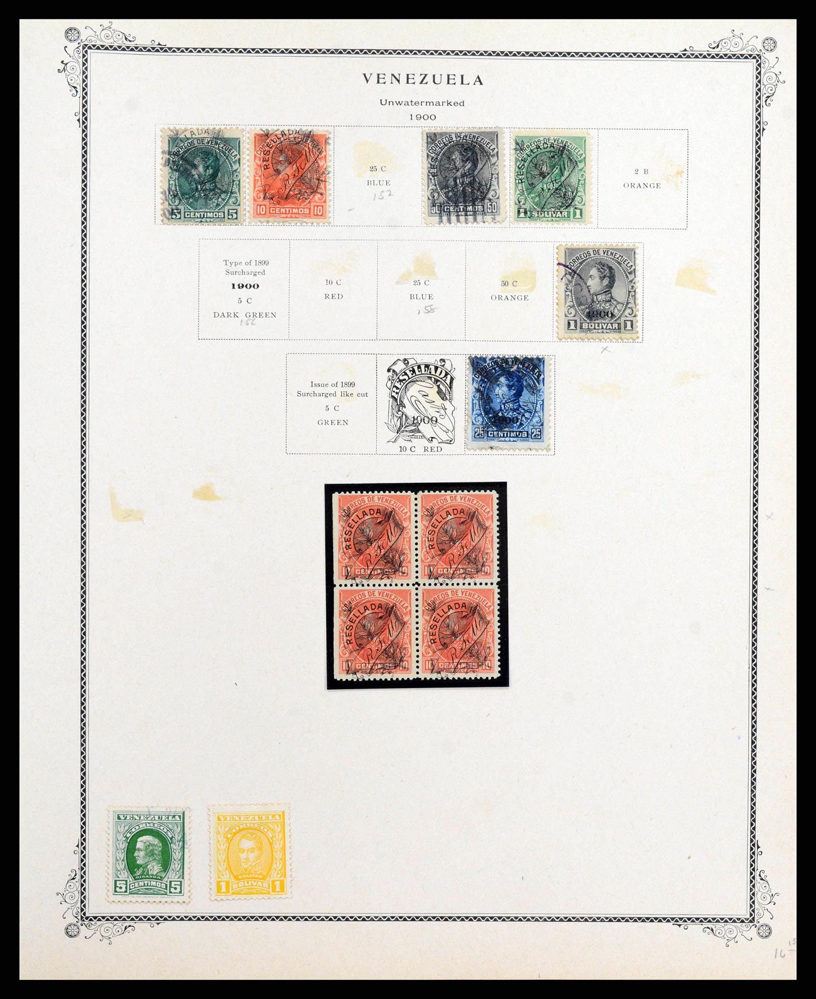 38362 0254 - Postzegelverzameling 38362 Venezuela 1859-1992.