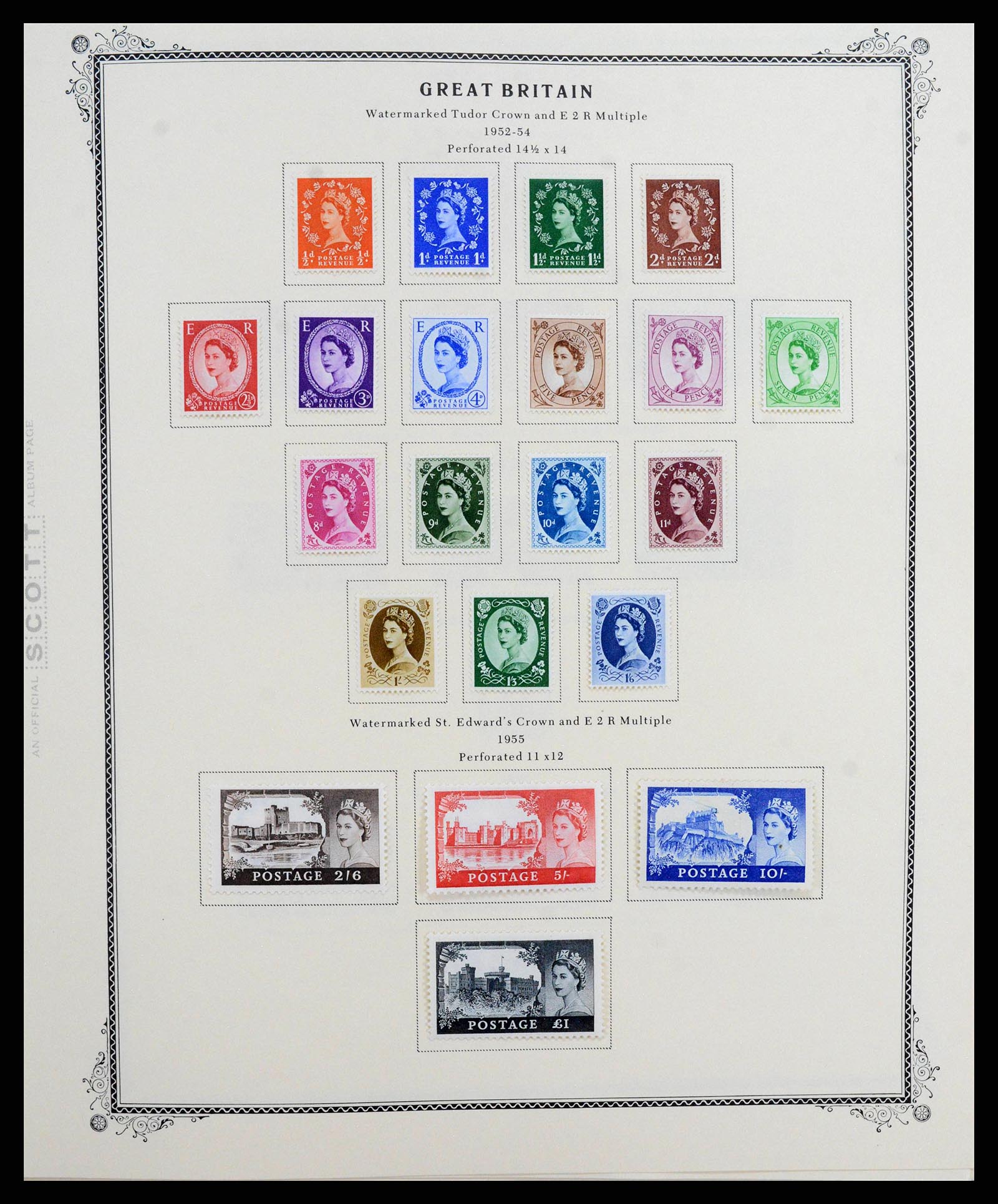 38364 0003 - Postzegelverzameling 38364 Engeland en kanaaleilanden 1949-2001.