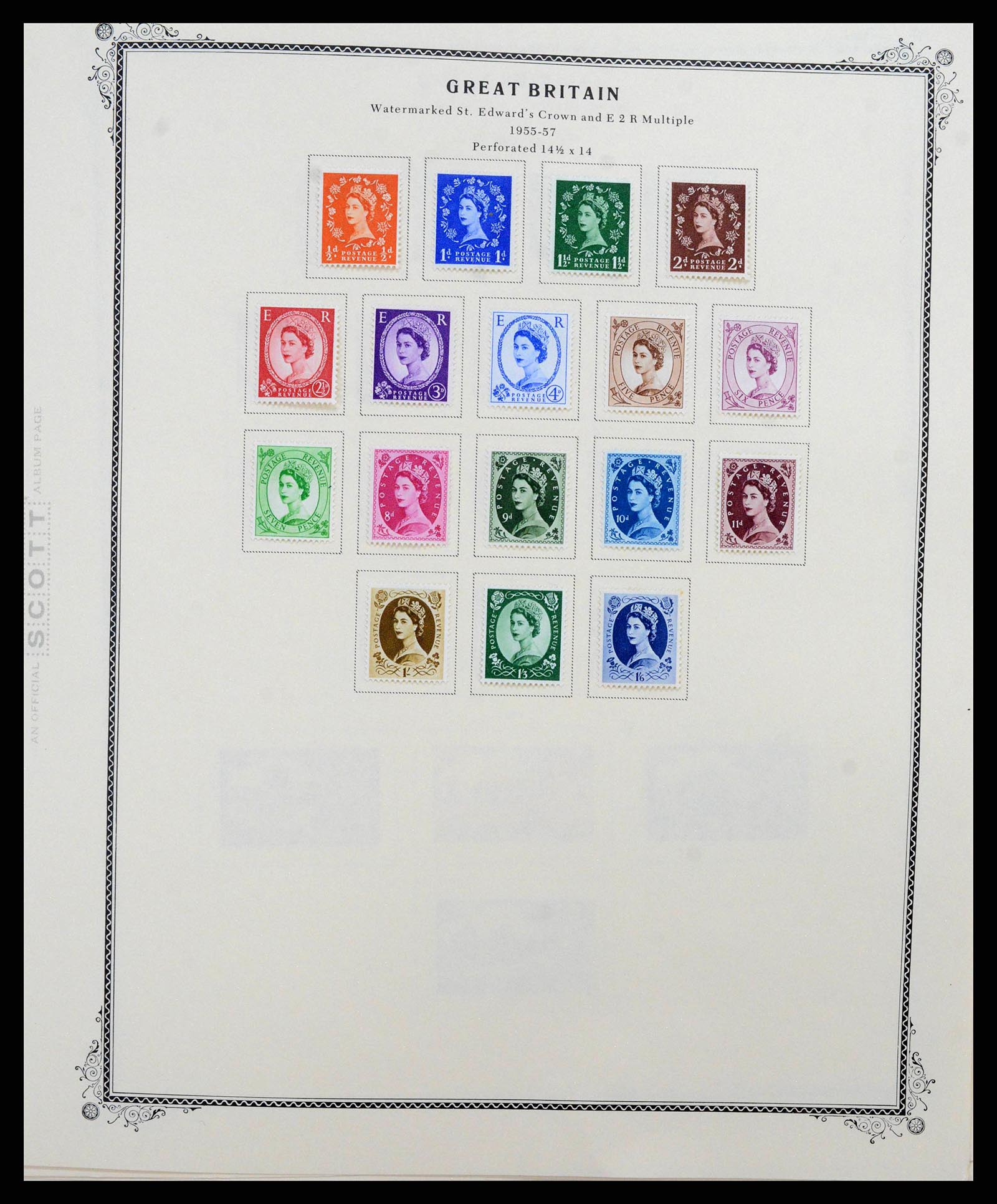 38364 0005 - Postzegelverzameling 38364 Engeland en kanaaleilanden 1949-2001.