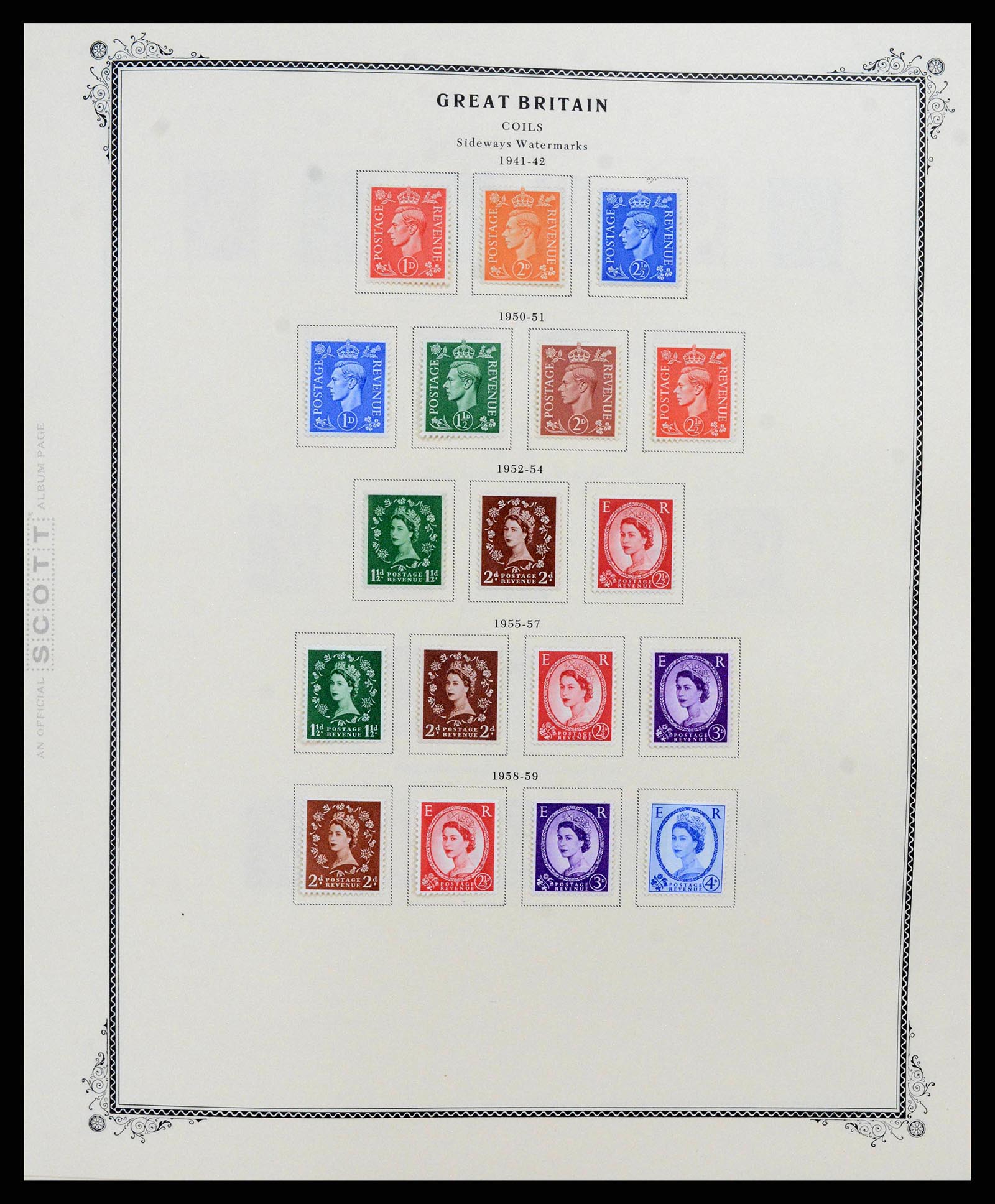 38364 0007 - Postzegelverzameling 38364 Engeland en kanaaleilanden 1949-2001.