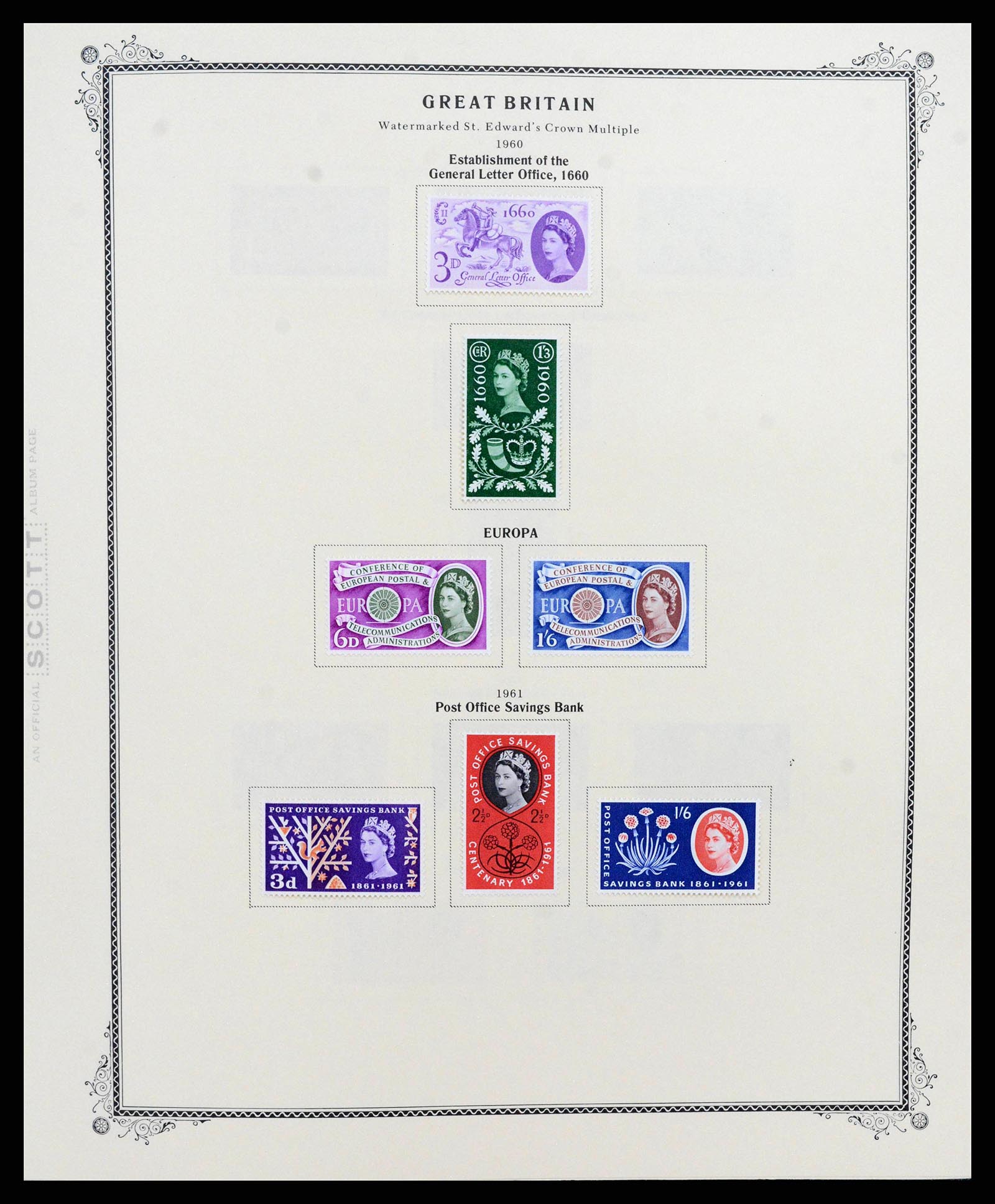 38364 0010 - Postzegelverzameling 38364 Engeland en kanaaleilanden 1949-2001.