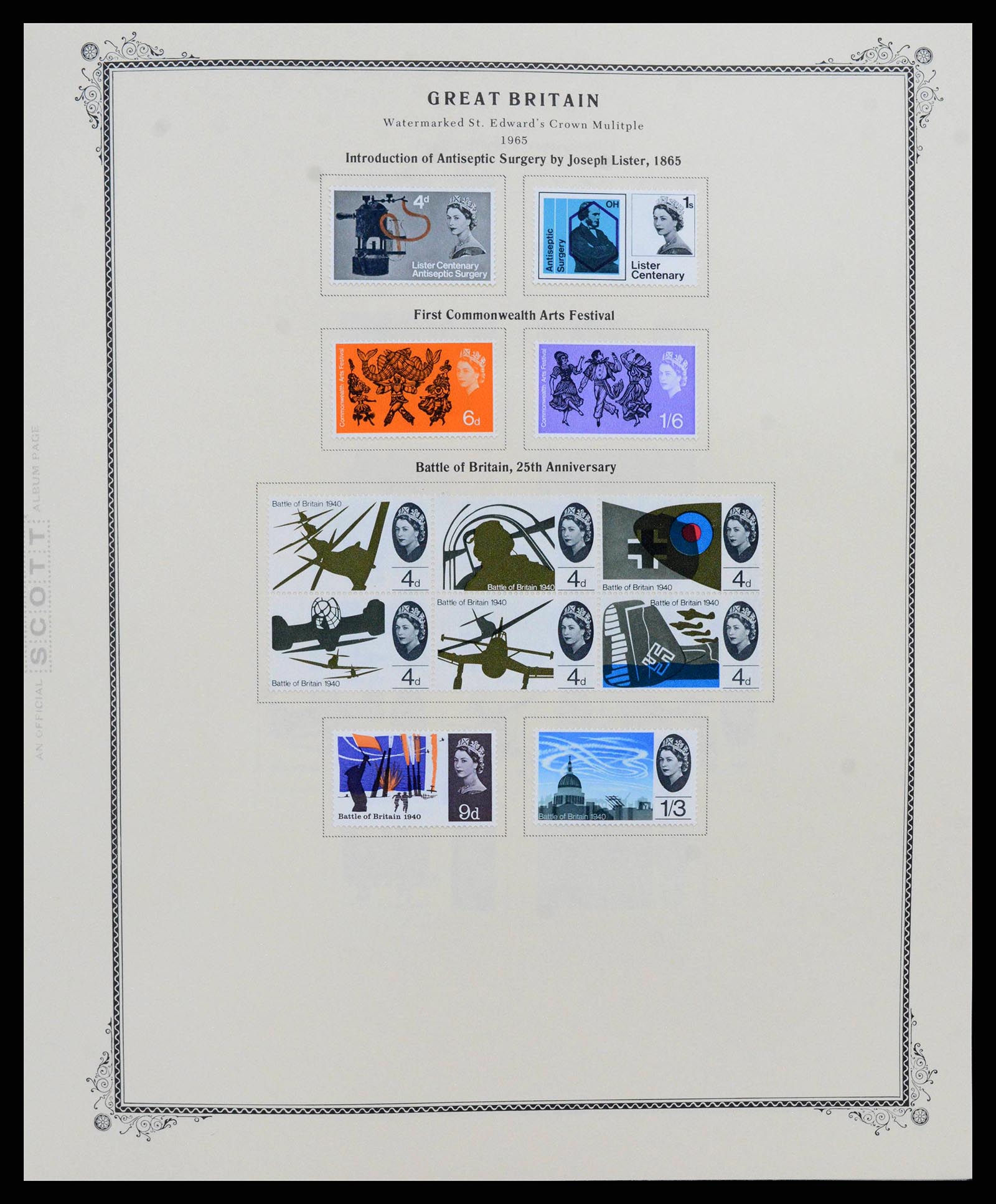 38364 0016 - Postzegelverzameling 38364 Engeland en kanaaleilanden 1949-2001.
