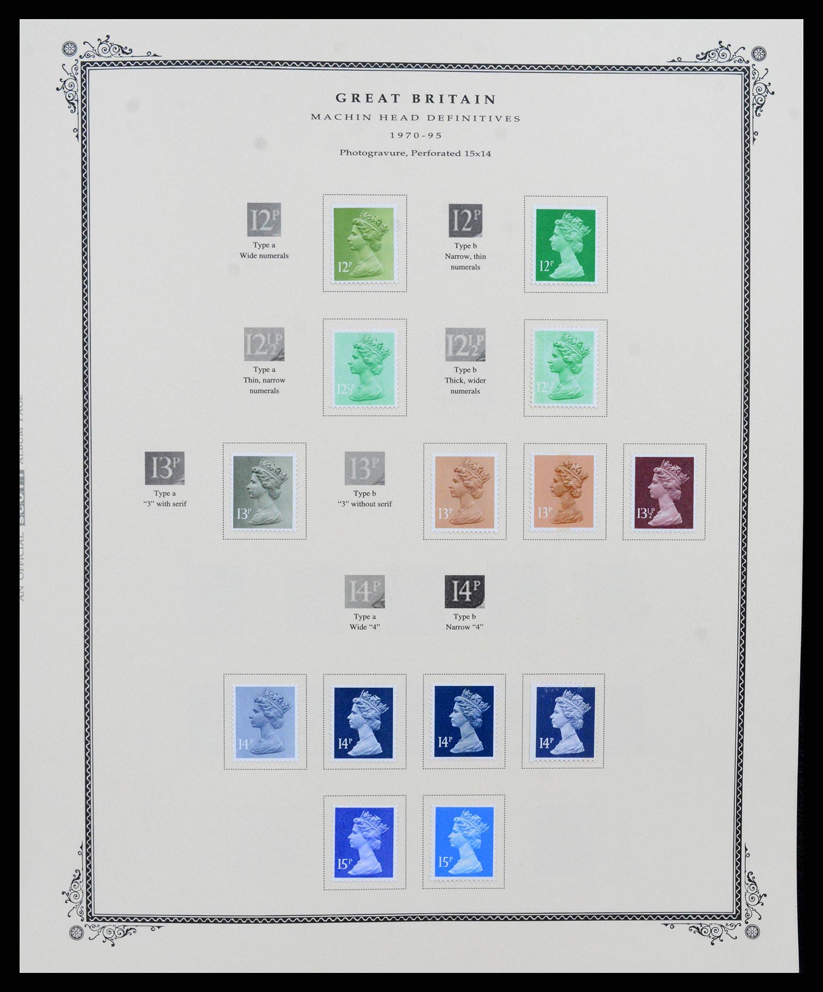 38364 0036 - Postzegelverzameling 38364 Engeland en kanaaleilanden 1949-2001.