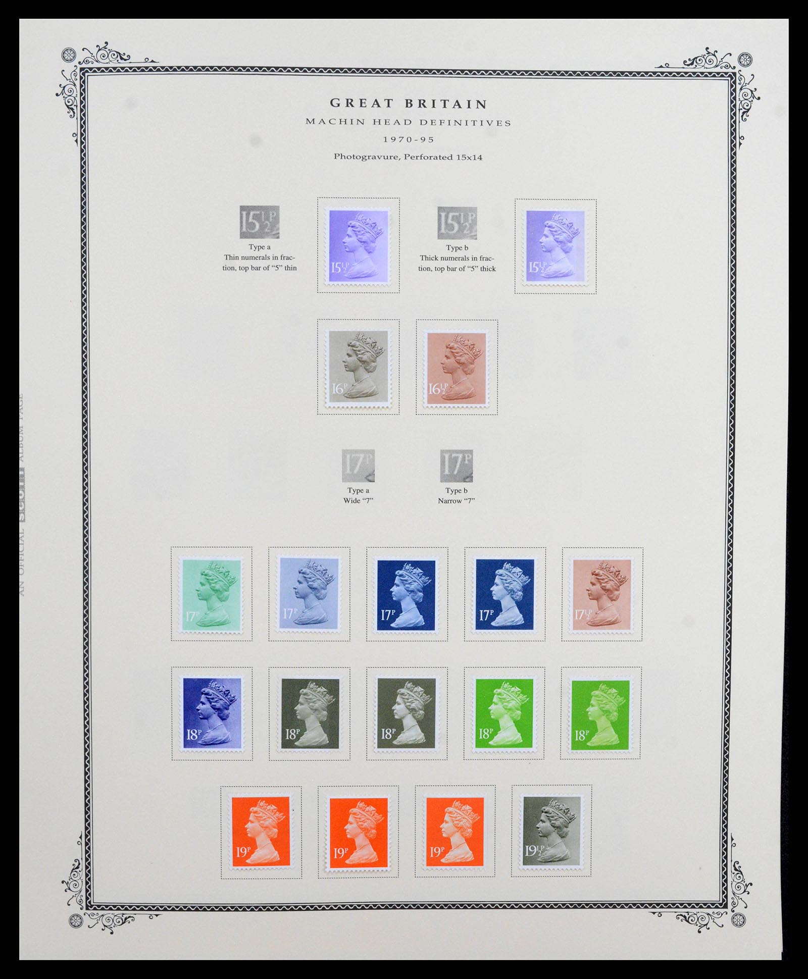 38364 0037 - Postzegelverzameling 38364 Engeland en kanaaleilanden 1949-2001.