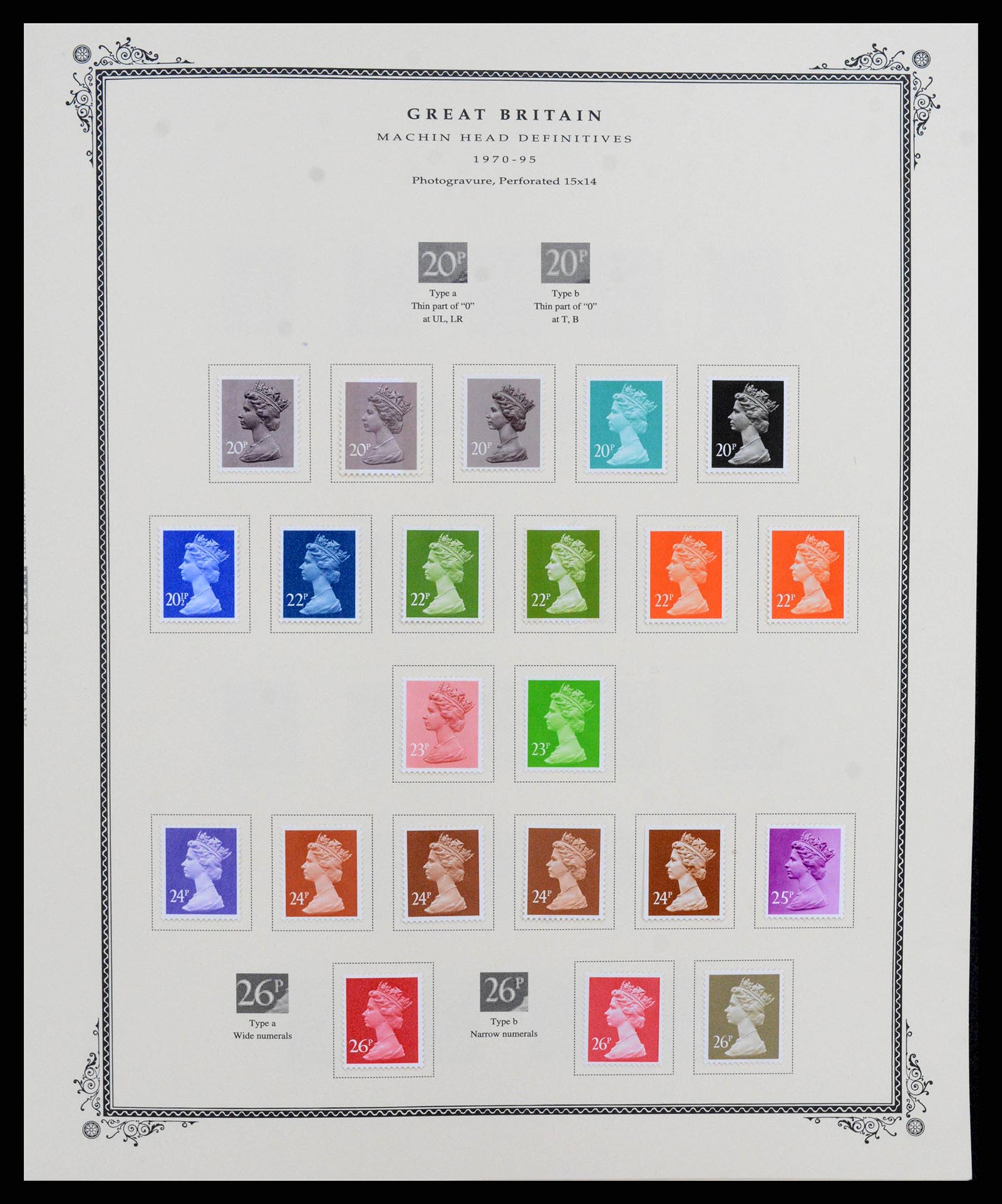 38364 0038 - Postzegelverzameling 38364 Engeland en kanaaleilanden 1949-2001.