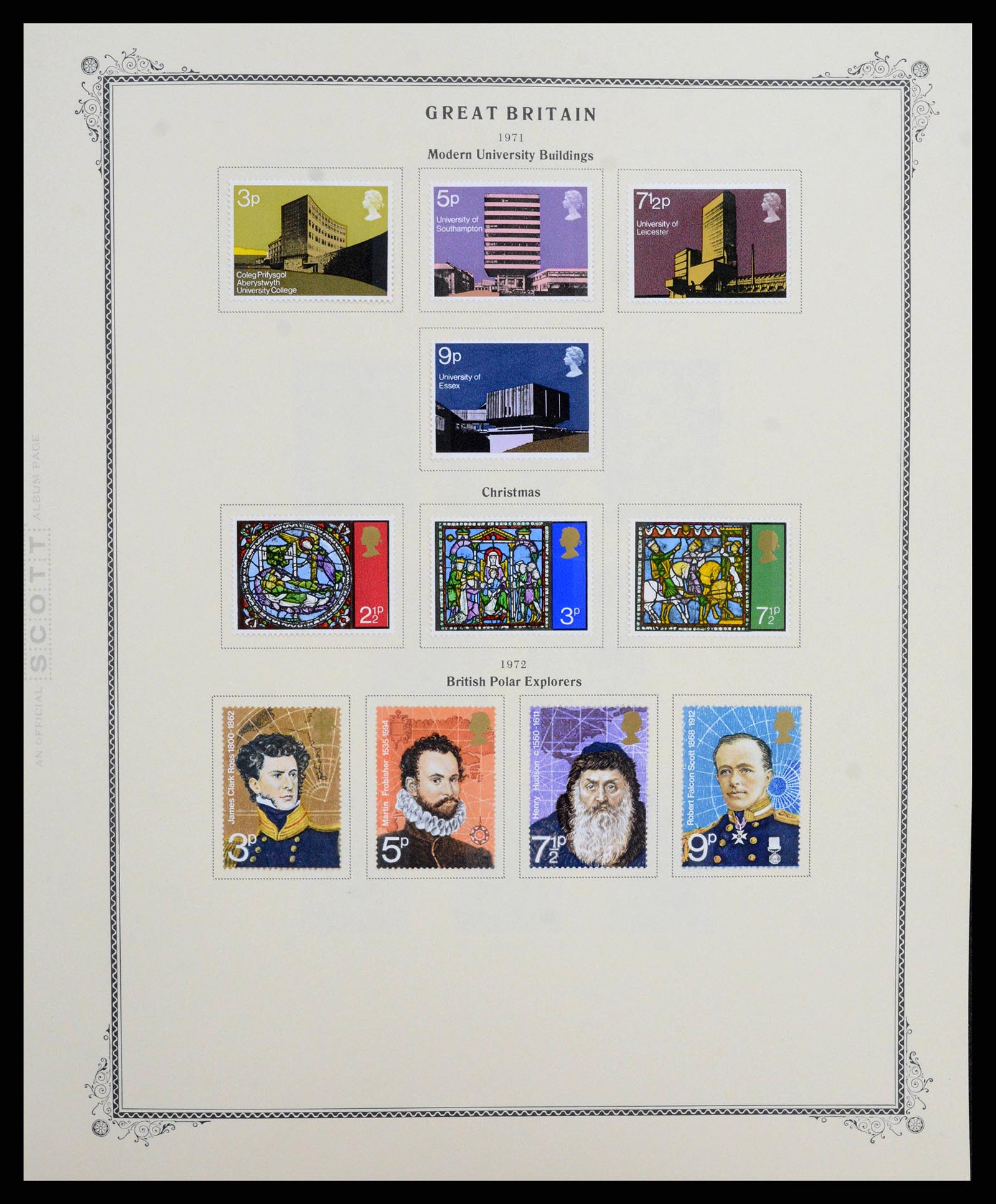 38364 0044 - Postzegelverzameling 38364 Engeland en kanaaleilanden 1949-2001.