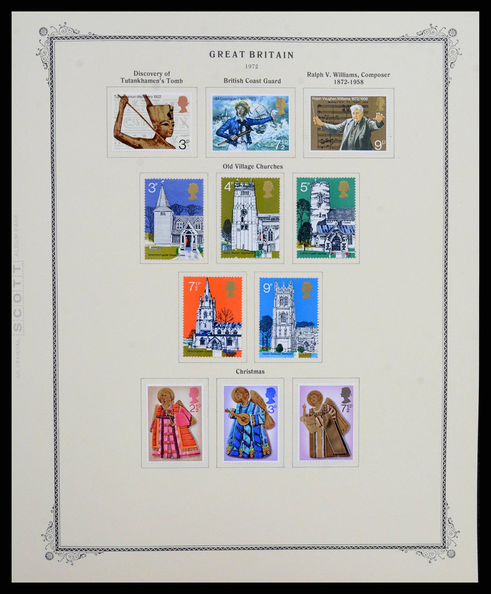 38364 0045 - Postzegelverzameling 38364 Engeland en kanaaleilanden 1949-2001.