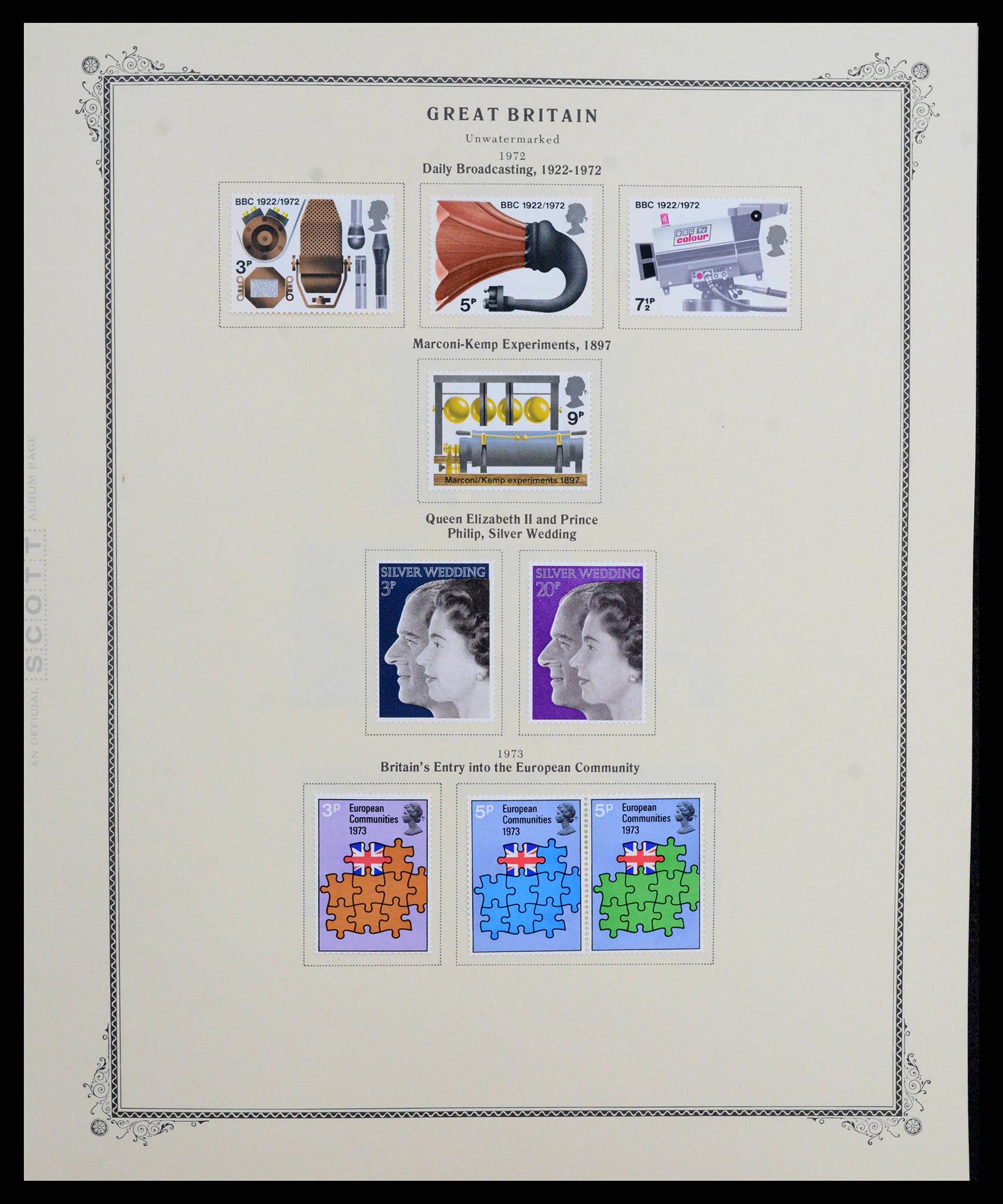 38364 0046 - Postzegelverzameling 38364 Engeland en kanaaleilanden 1949-2001.