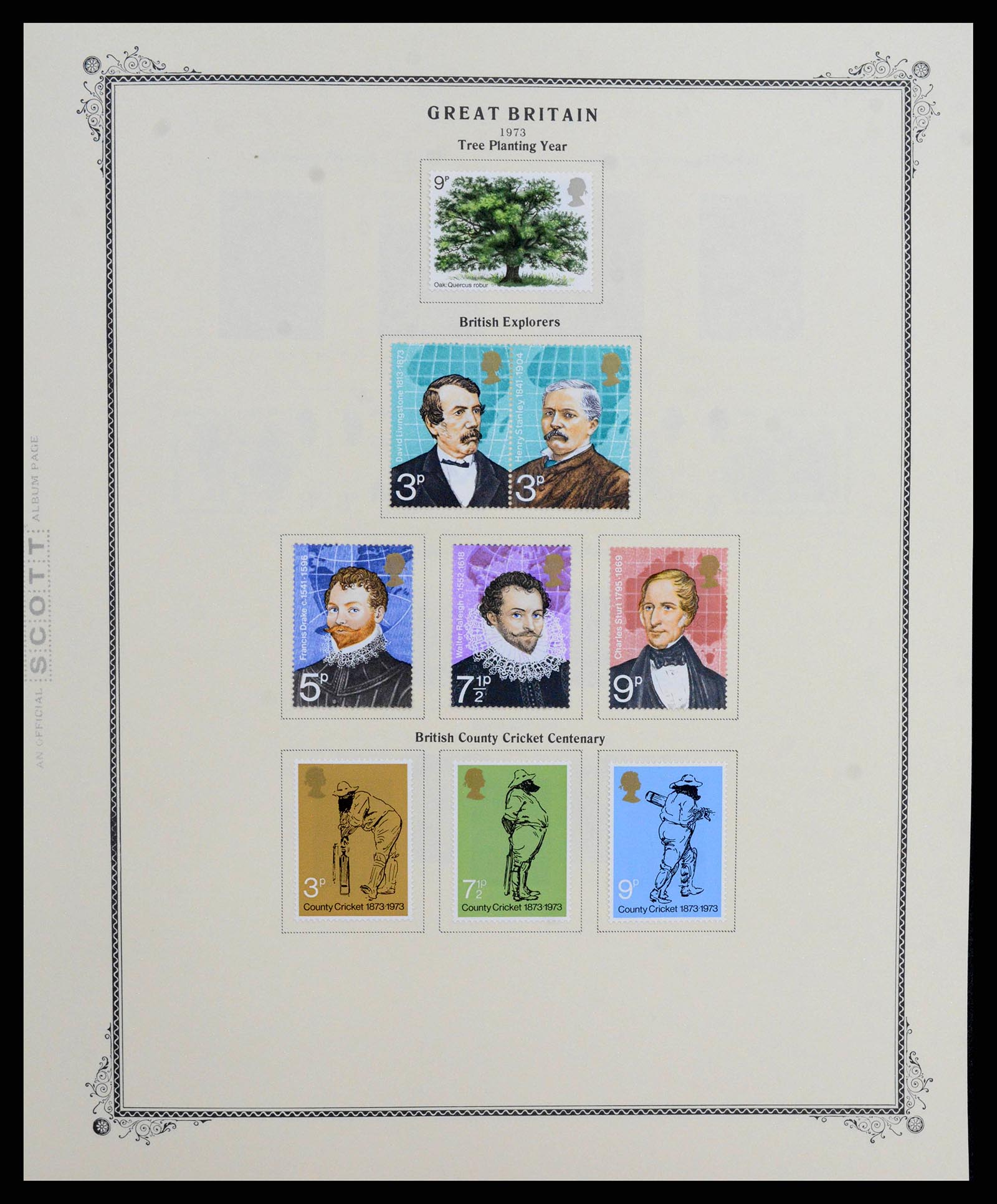 38364 0047 - Postzegelverzameling 38364 Engeland en kanaaleilanden 1949-2001.