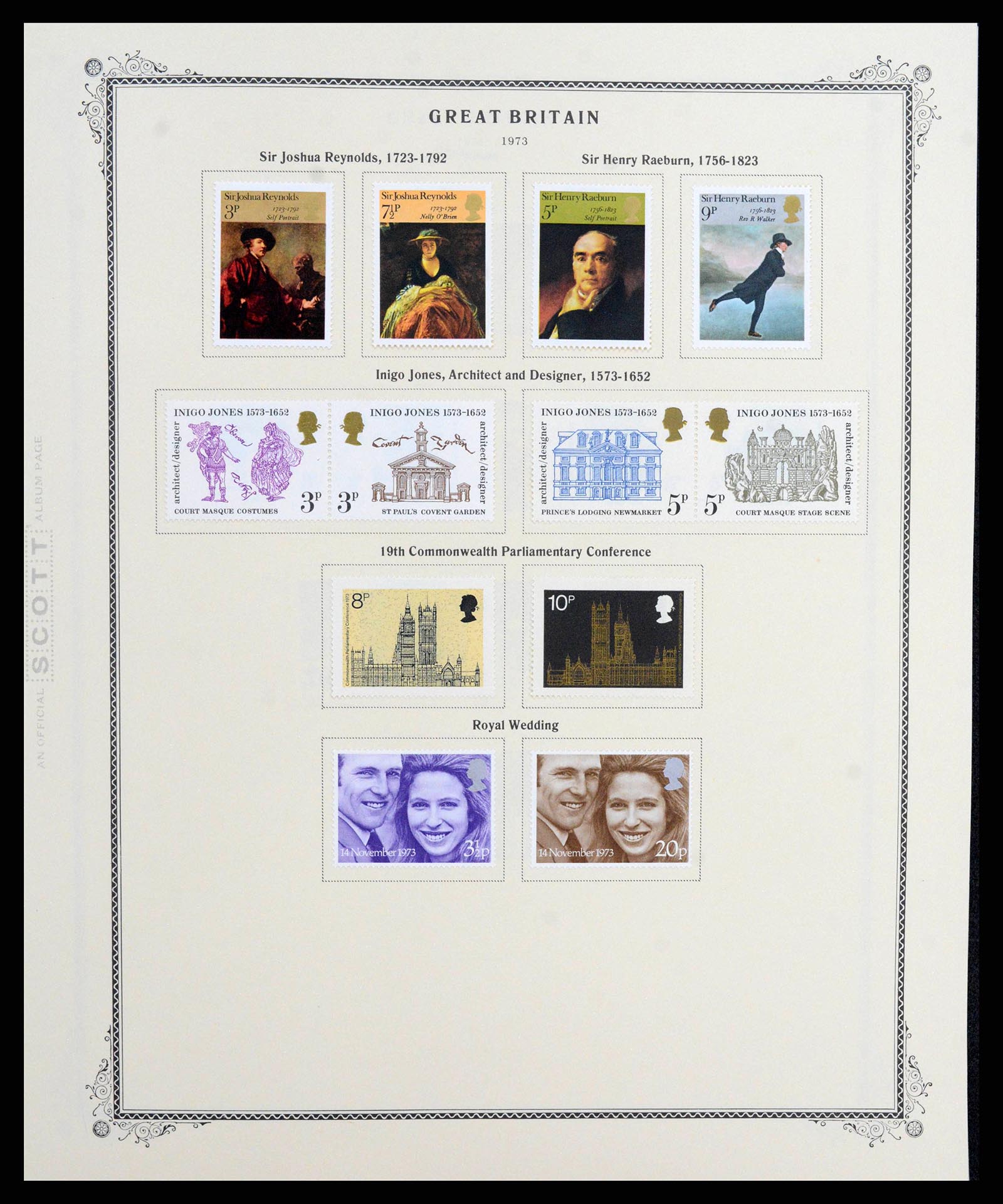 38364 0048 - Postzegelverzameling 38364 Engeland en kanaaleilanden 1949-2001.