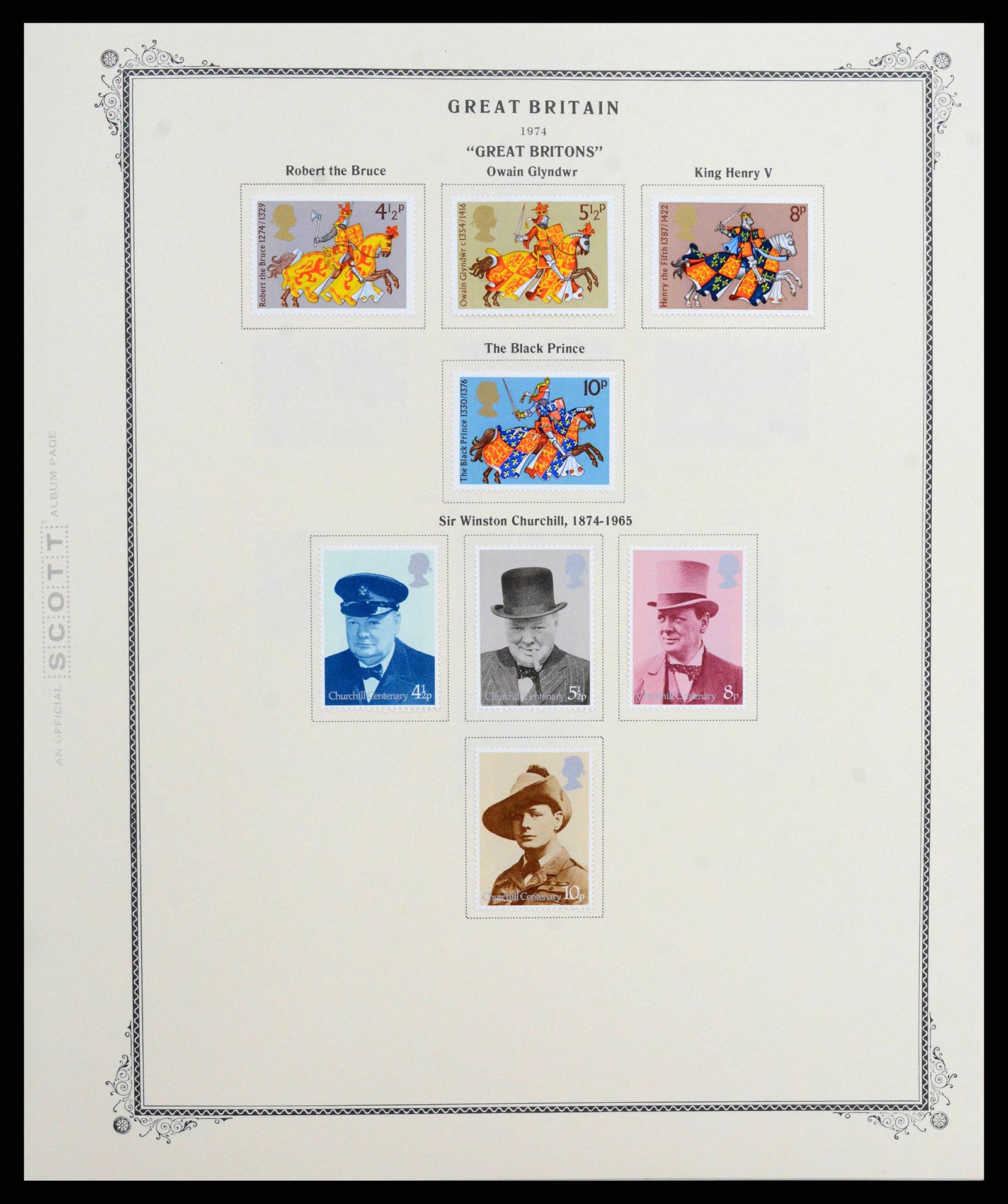 38364 0051 - Postzegelverzameling 38364 Engeland en kanaaleilanden 1949-2001.