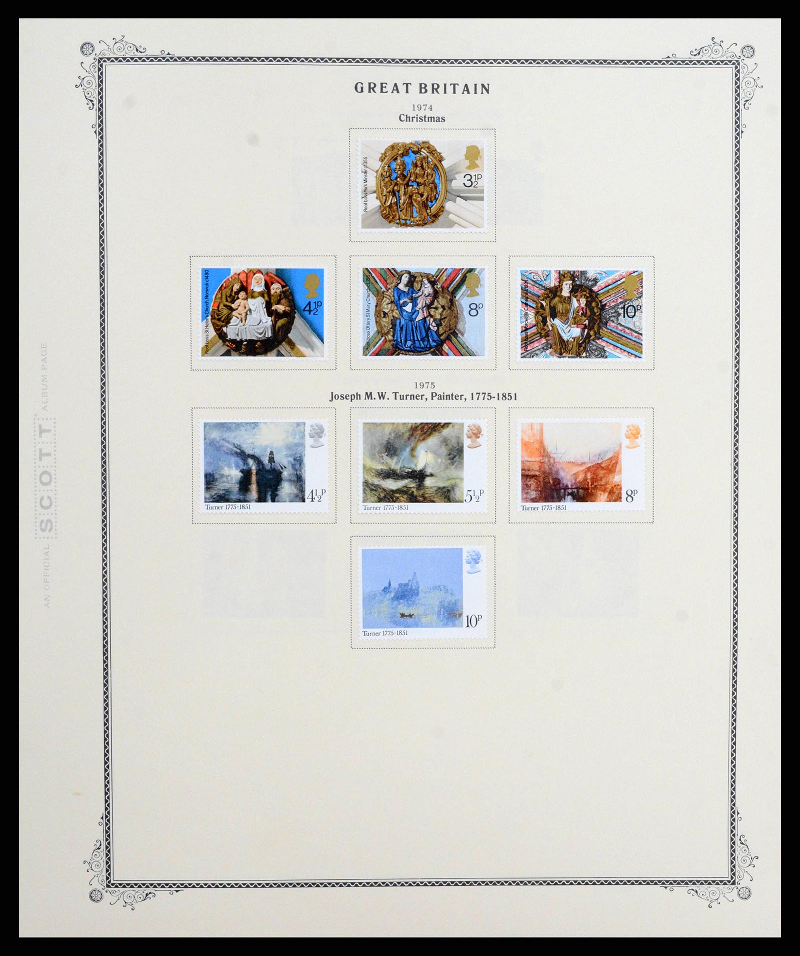38364 0052 - Postzegelverzameling 38364 Engeland en kanaaleilanden 1949-2001.