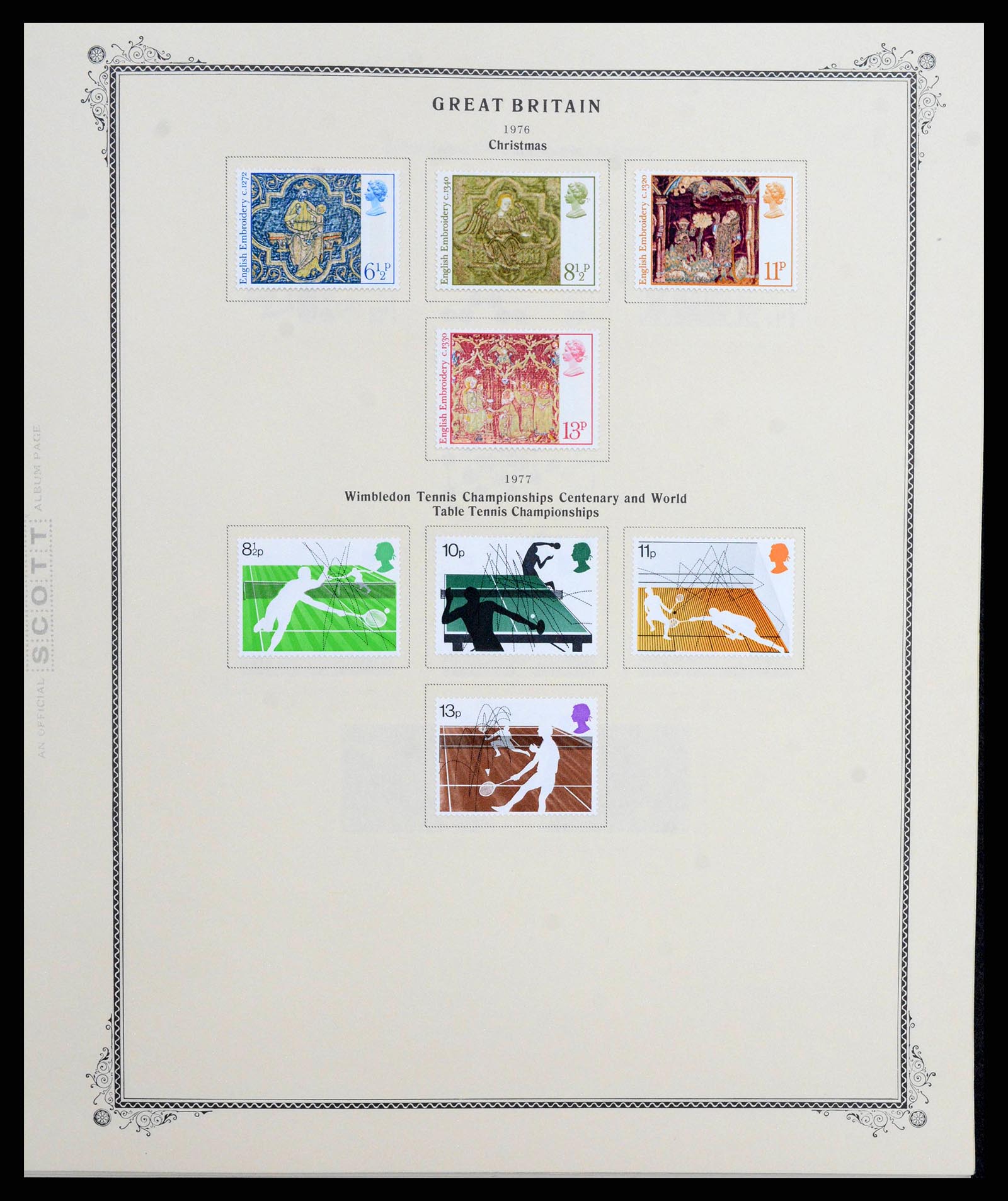 38364 0058 - Postzegelverzameling 38364 Engeland en kanaaleilanden 1949-2001.