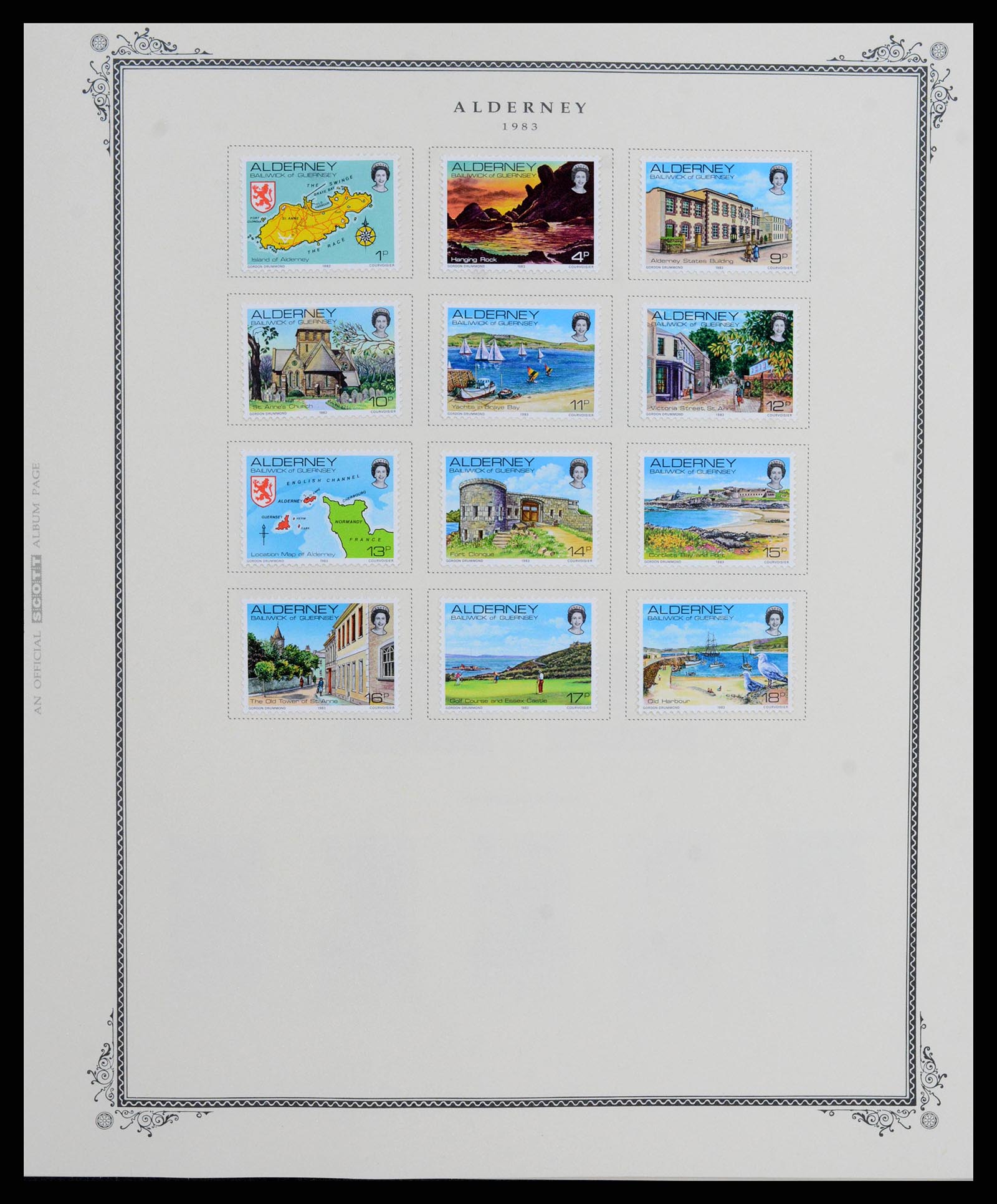 38364 0481 - Postzegelverzameling 38364 Engeland en kanaaleilanden 1949-2001.