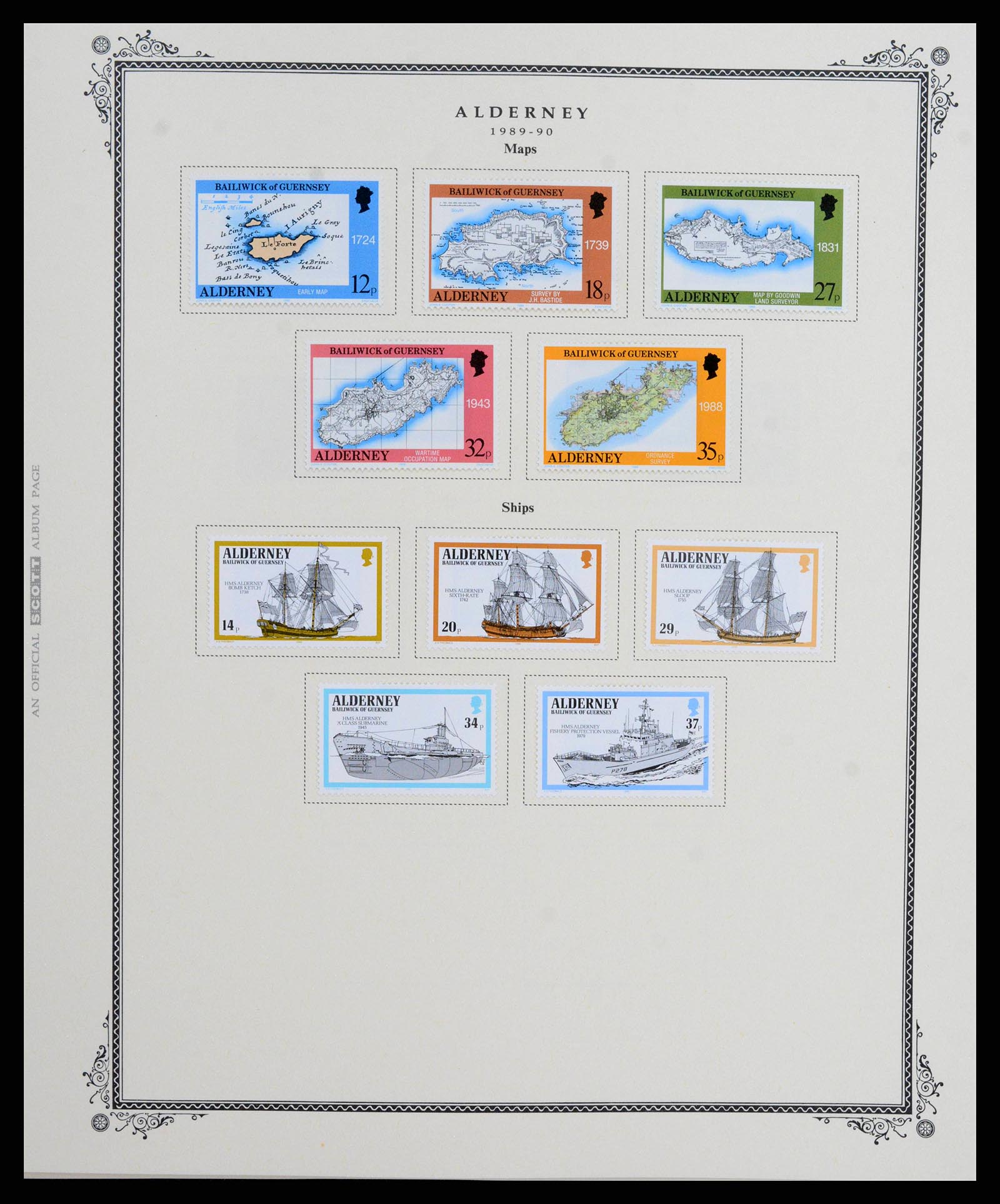 38364 0484 - Postzegelverzameling 38364 Engeland en kanaaleilanden 1949-2001.