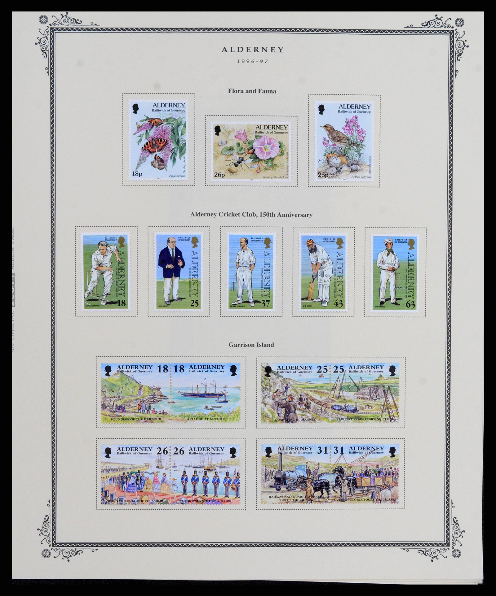 38364 0492 - Postzegelverzameling 38364 Engeland en kanaaleilanden 1949-2001.