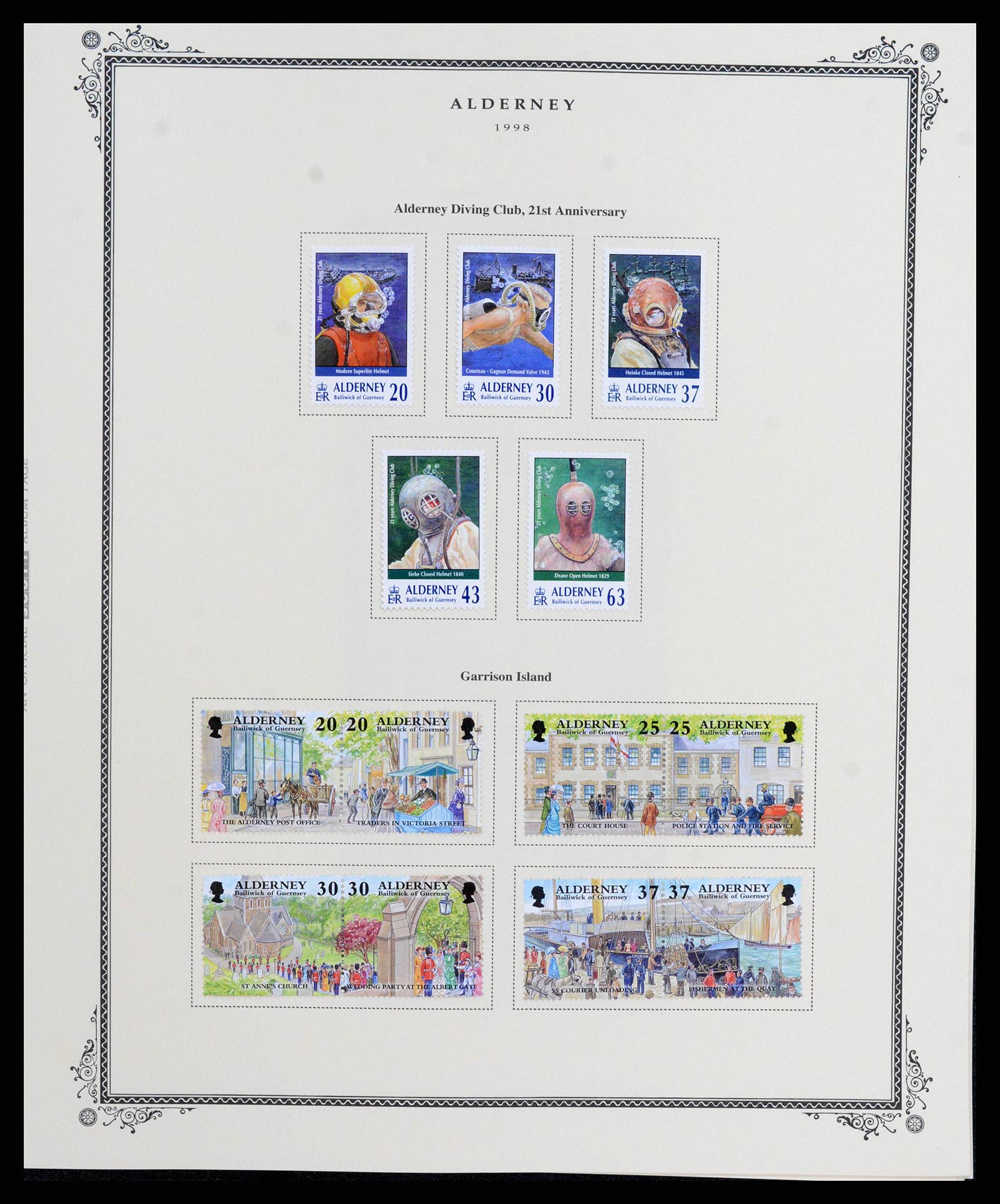 38364 0494 - Postzegelverzameling 38364 Engeland en kanaaleilanden 1949-2001.