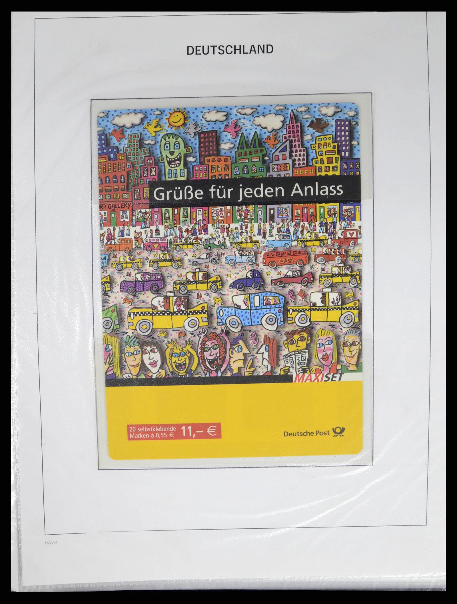 38369 0006 - Postzegelverzameling 38369 Duitsland postzegelboekjes 2001-2012.