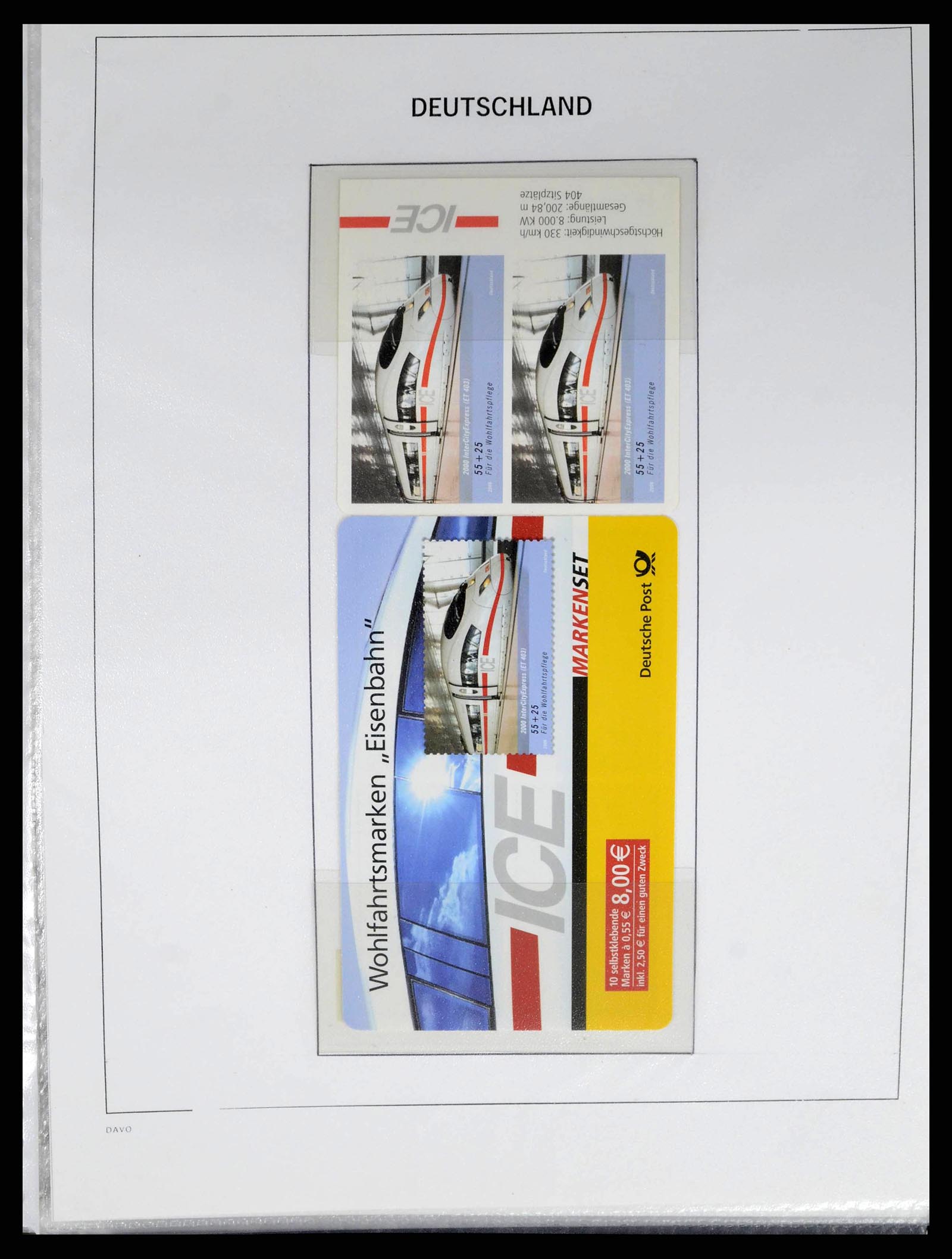 38369 0008 - Postzegelverzameling 38369 Duitsland postzegelboekjes 2001-2012.