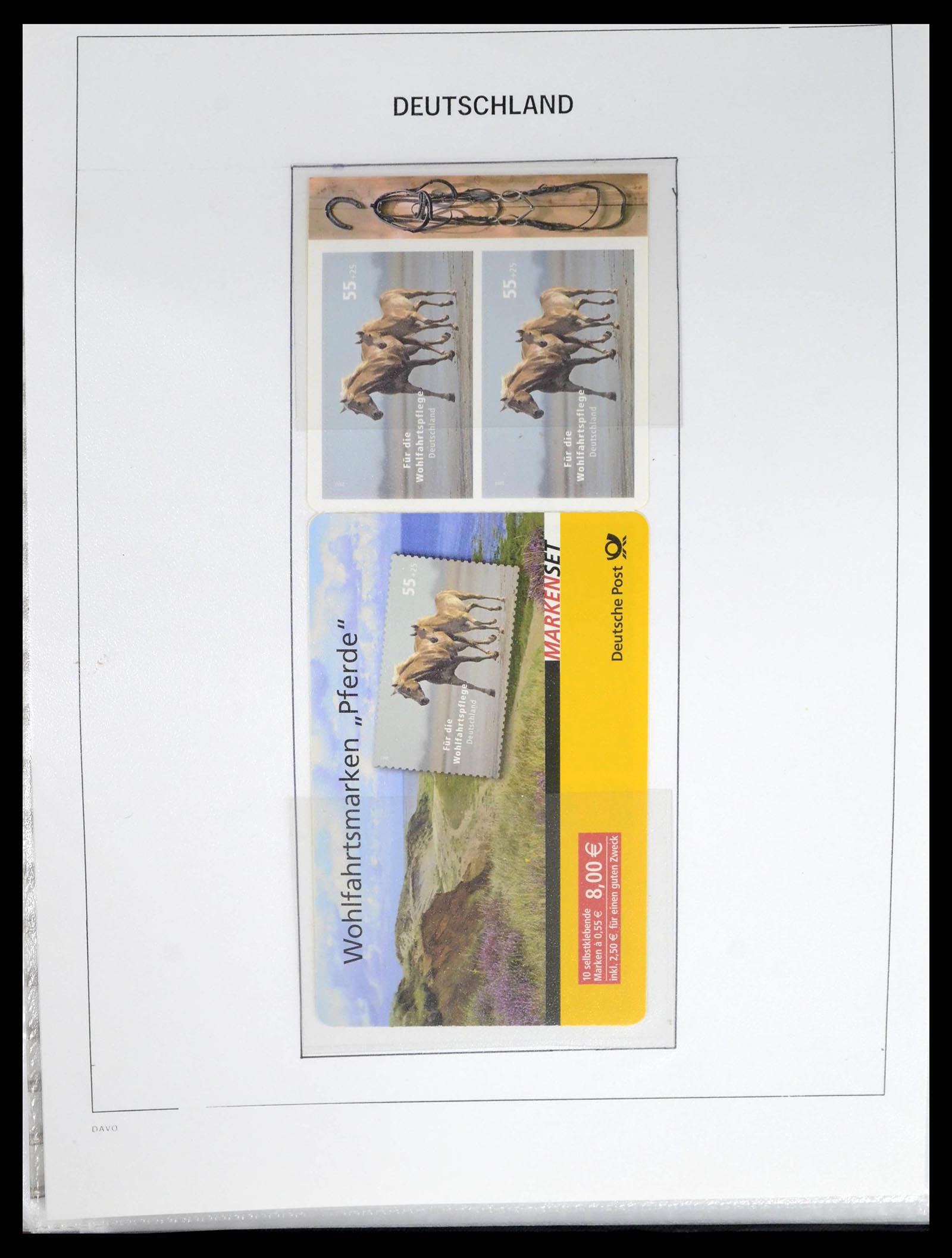 38369 0009 - Postzegelverzameling 38369 Duitsland postzegelboekjes 2001-2012.