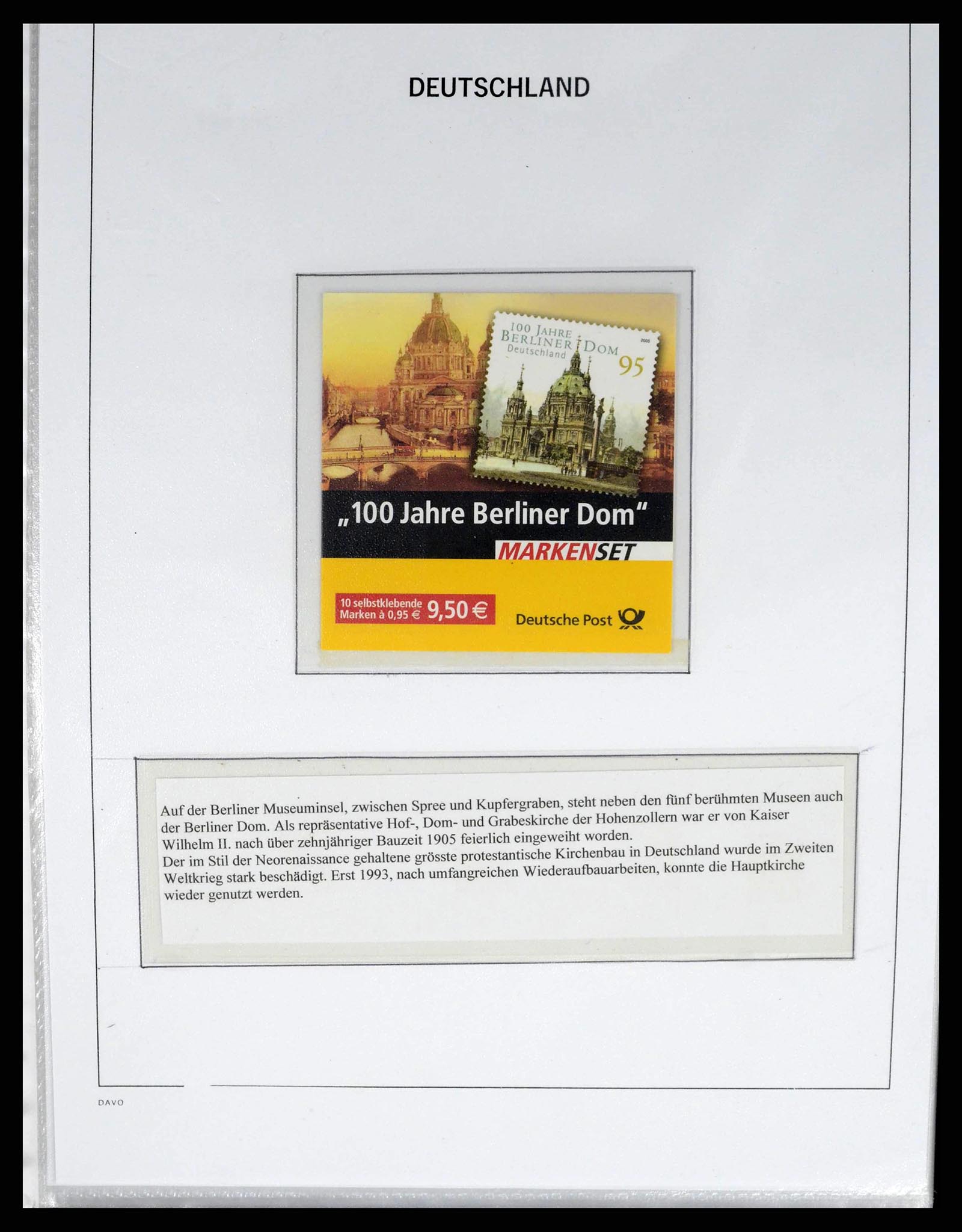 38369 0018 - Postzegelverzameling 38369 Duitsland postzegelboekjes 2001-2012.
