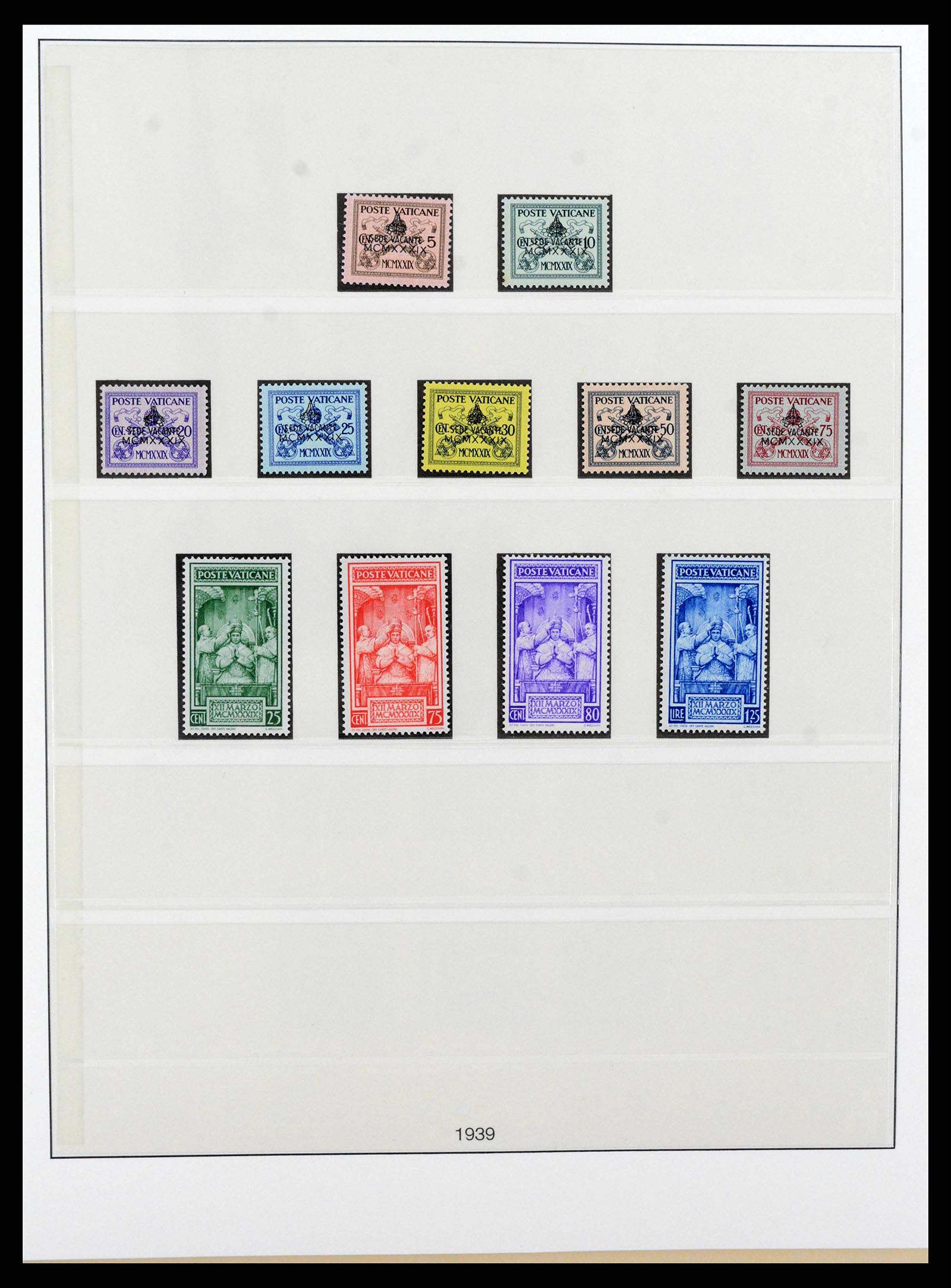 38372 0004 - Postzegelverzameling 38372 Vaticaan compleet 1929-1017!!
