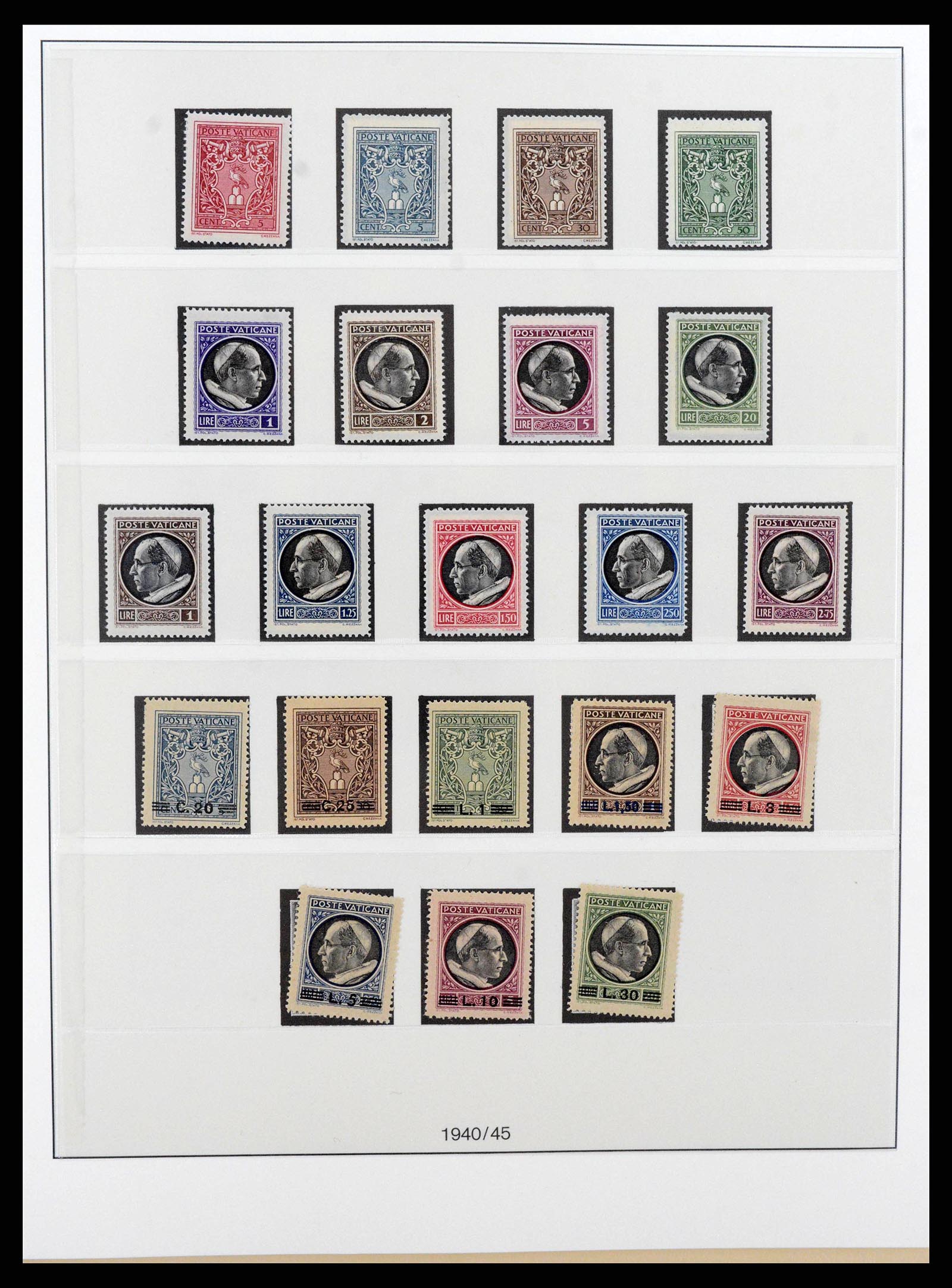 38372 0005 - Postzegelverzameling 38372 Vaticaan compleet 1929-1017!!