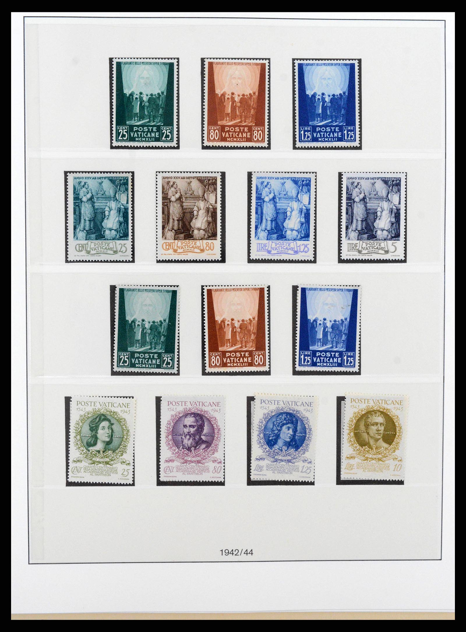 38372 0006 - Postzegelverzameling 38372 Vaticaan compleet 1929-1017!!