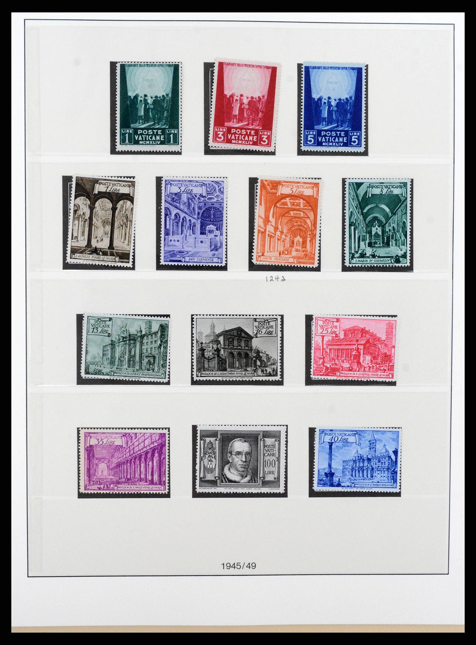 38372 0007 - Postzegelverzameling 38372 Vaticaan compleet 1929-1017!!