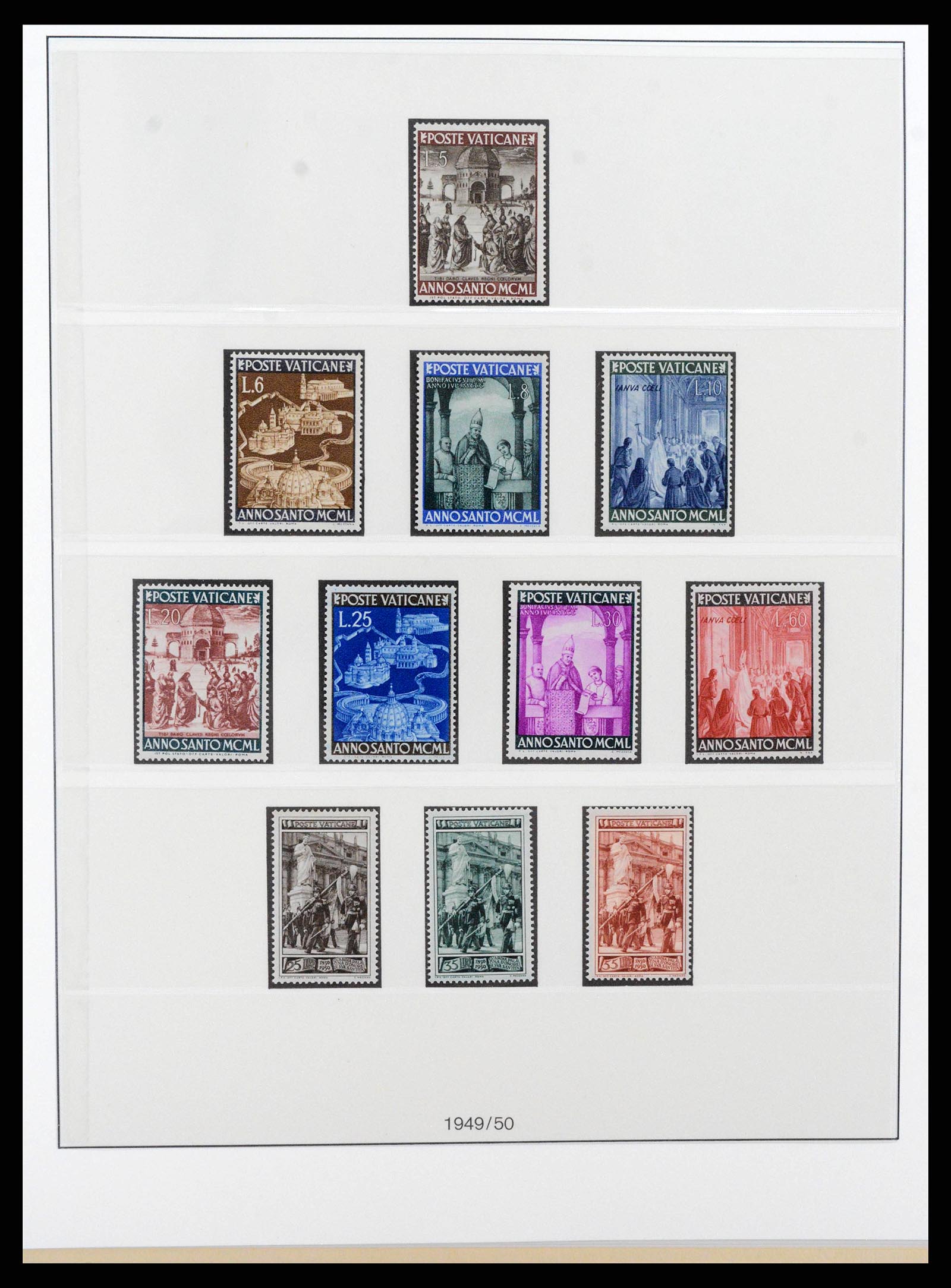 38372 0009 - Postzegelverzameling 38372 Vaticaan compleet 1929-1017!!