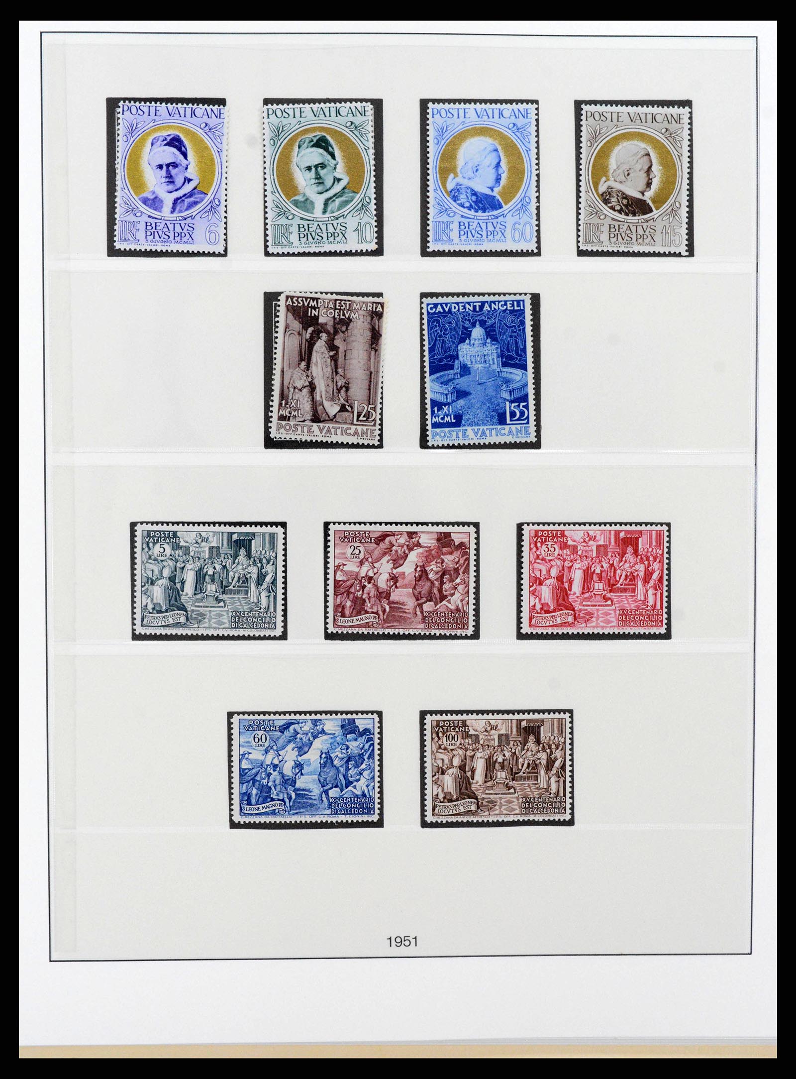 38372 0010 - Postzegelverzameling 38372 Vaticaan compleet 1929-1017!!