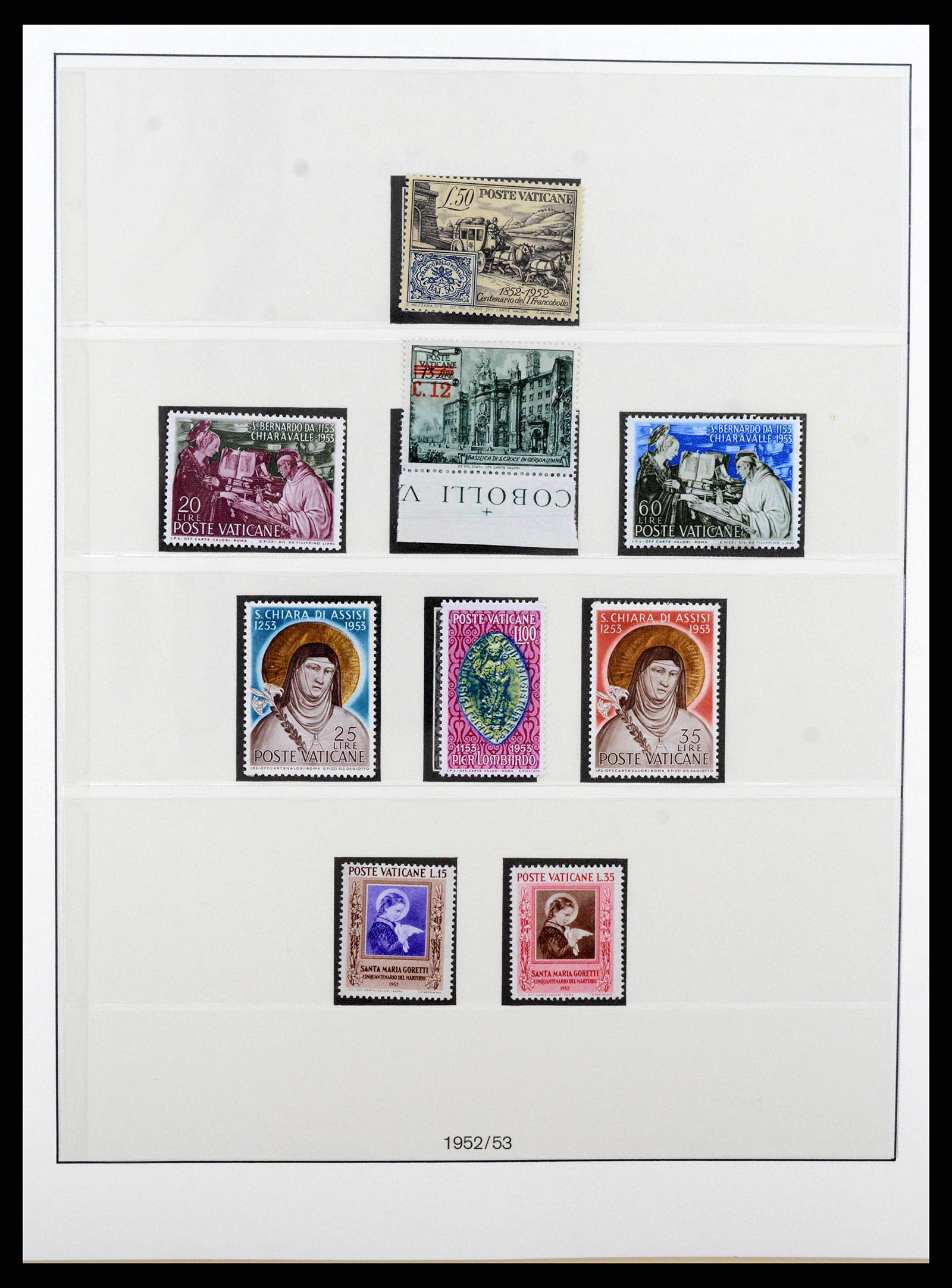38372 0011 - Postzegelverzameling 38372 Vaticaan compleet 1929-1017!!