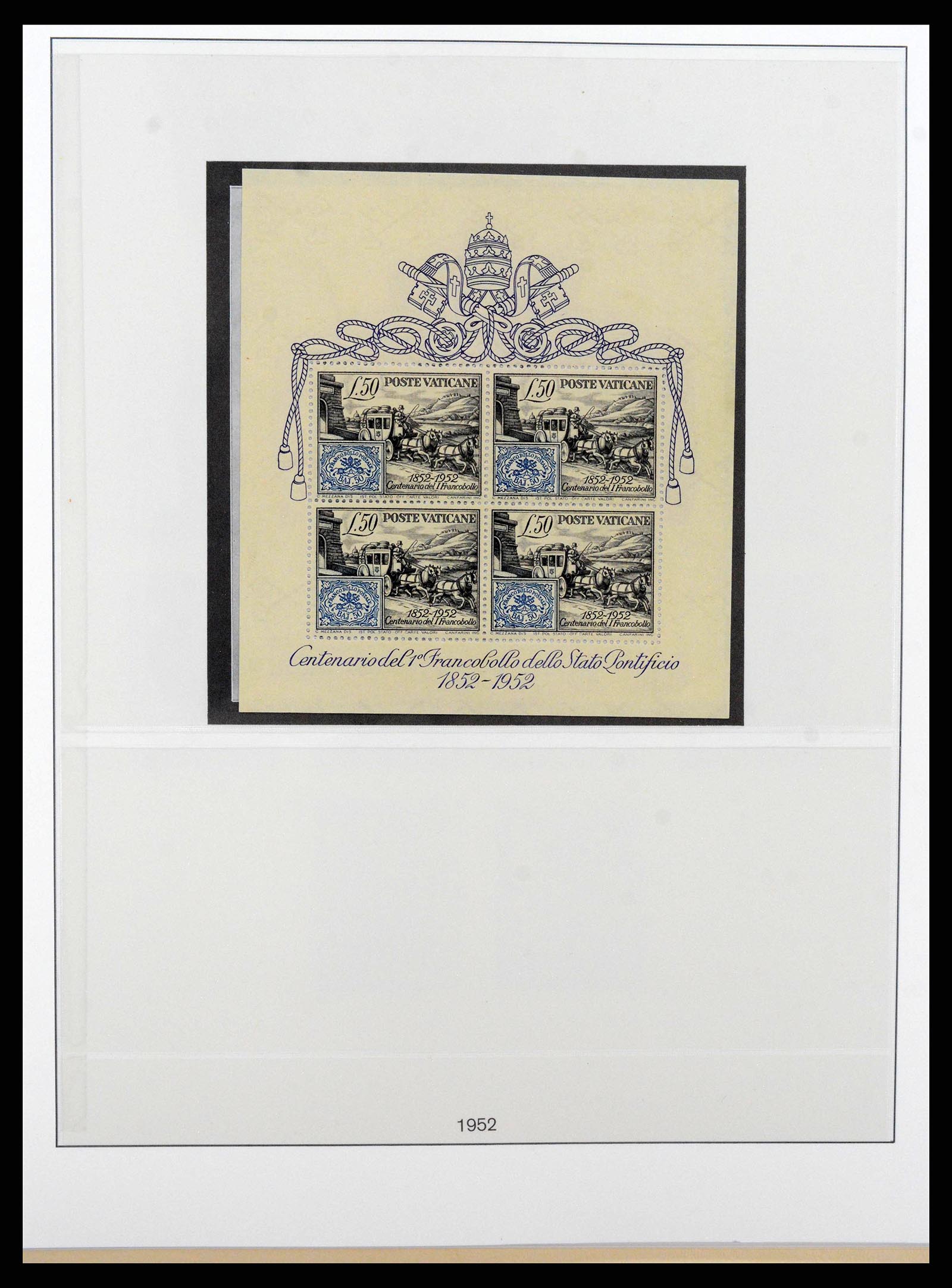 38372 0012 - Postzegelverzameling 38372 Vaticaan compleet 1929-1017!!