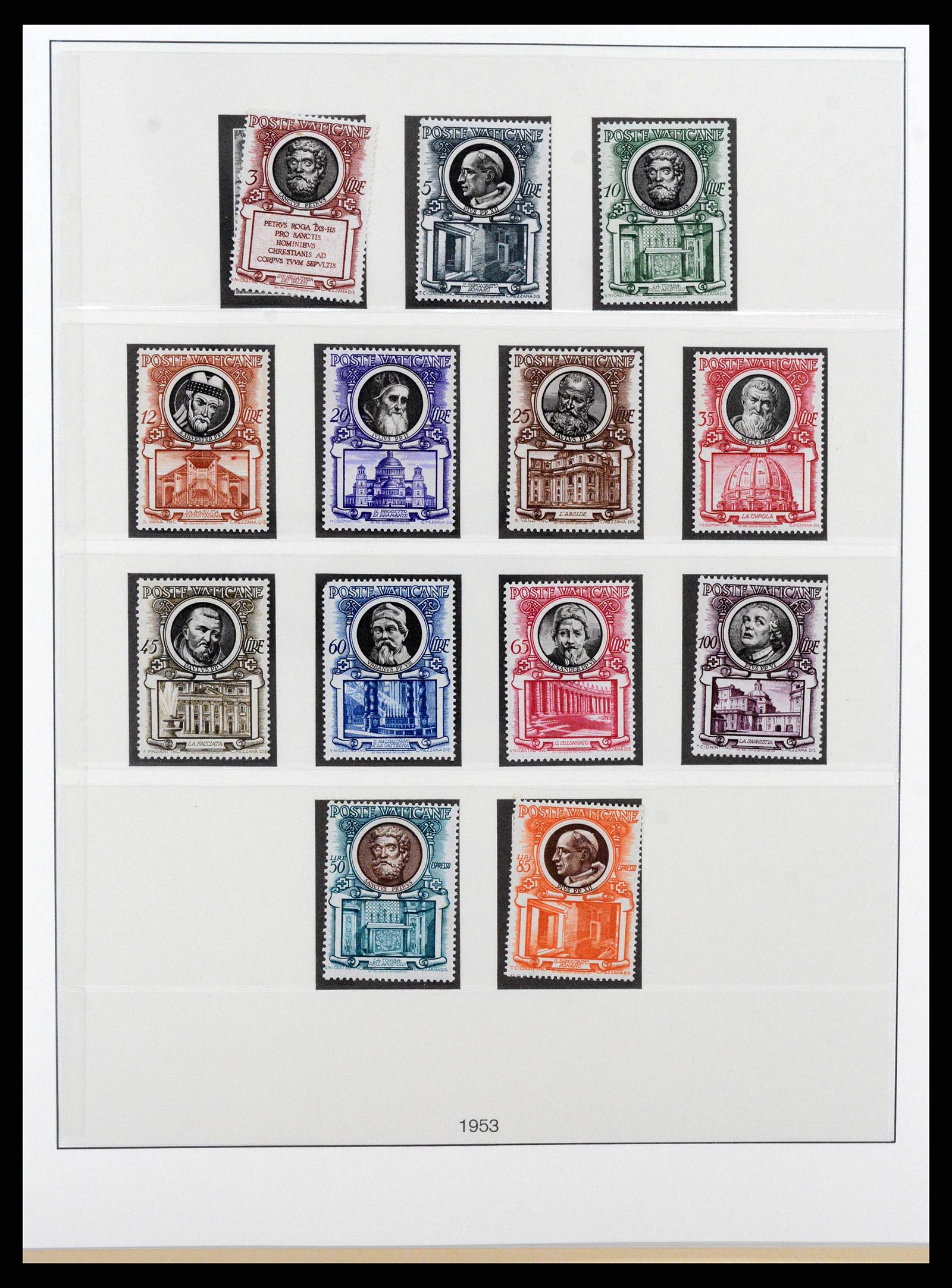 38372 0013 - Postzegelverzameling 38372 Vaticaan compleet 1929-1017!!