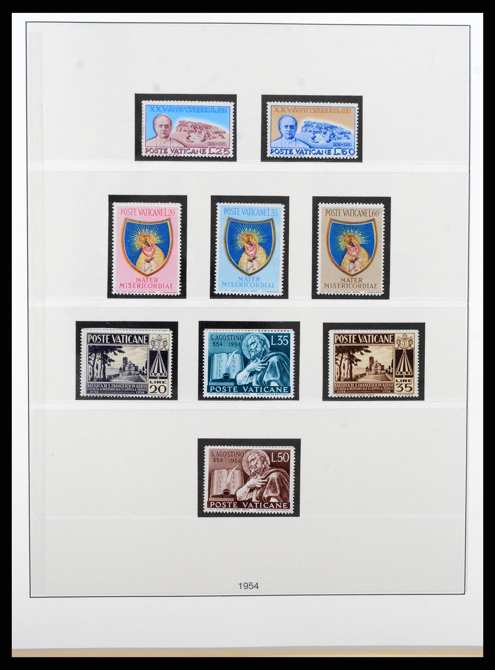 38372 0014 - Postzegelverzameling 38372 Vaticaan compleet 1929-1017!!
