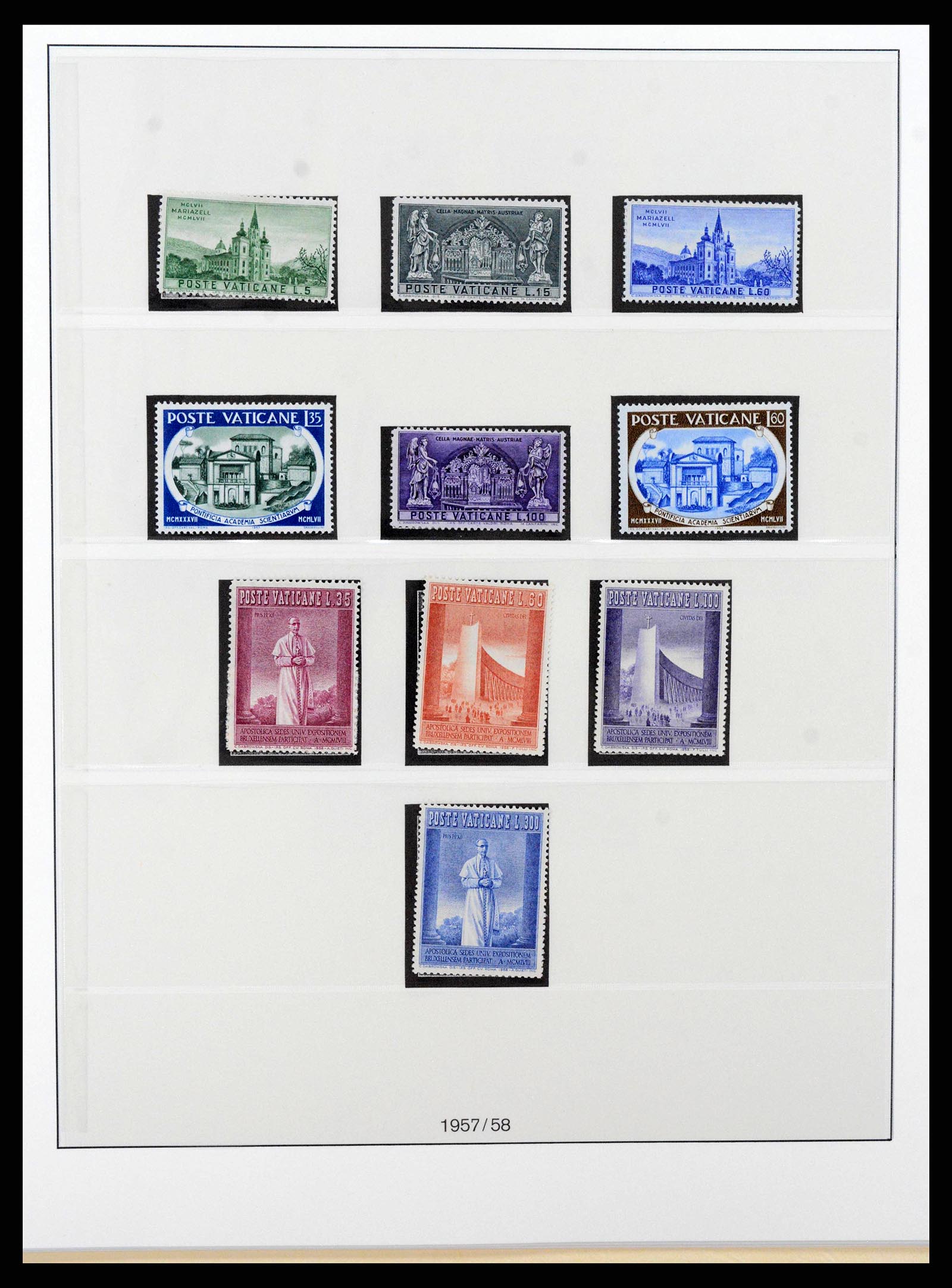 38372 0019 - Postzegelverzameling 38372 Vaticaan compleet 1929-1017!!