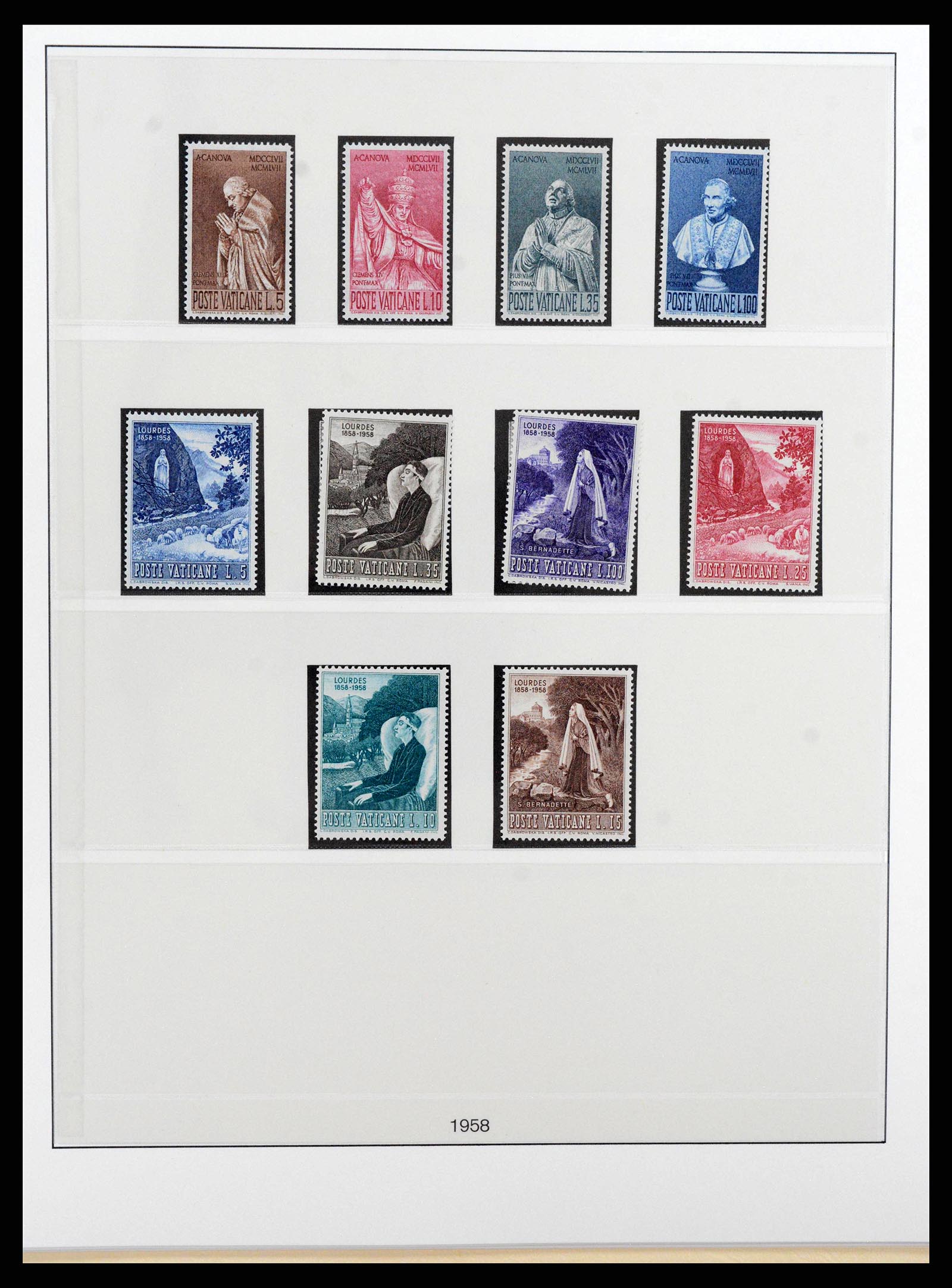 38372 0020 - Postzegelverzameling 38372 Vaticaan compleet 1929-1017!!