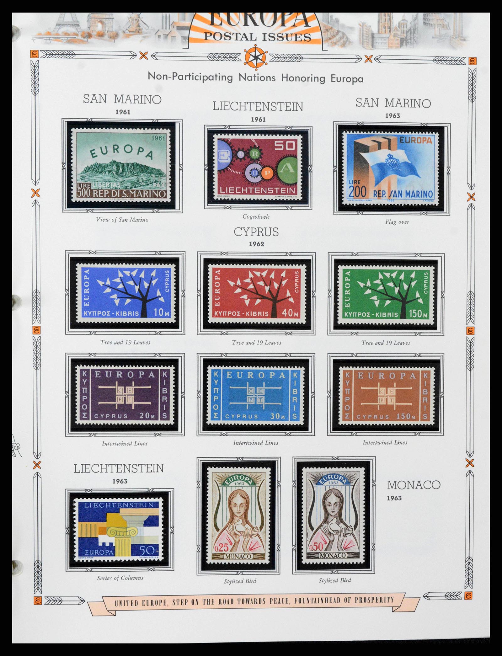 38373 0059 - Postzegelverzameling 38373 Europa Cept compleet 1956-2005.