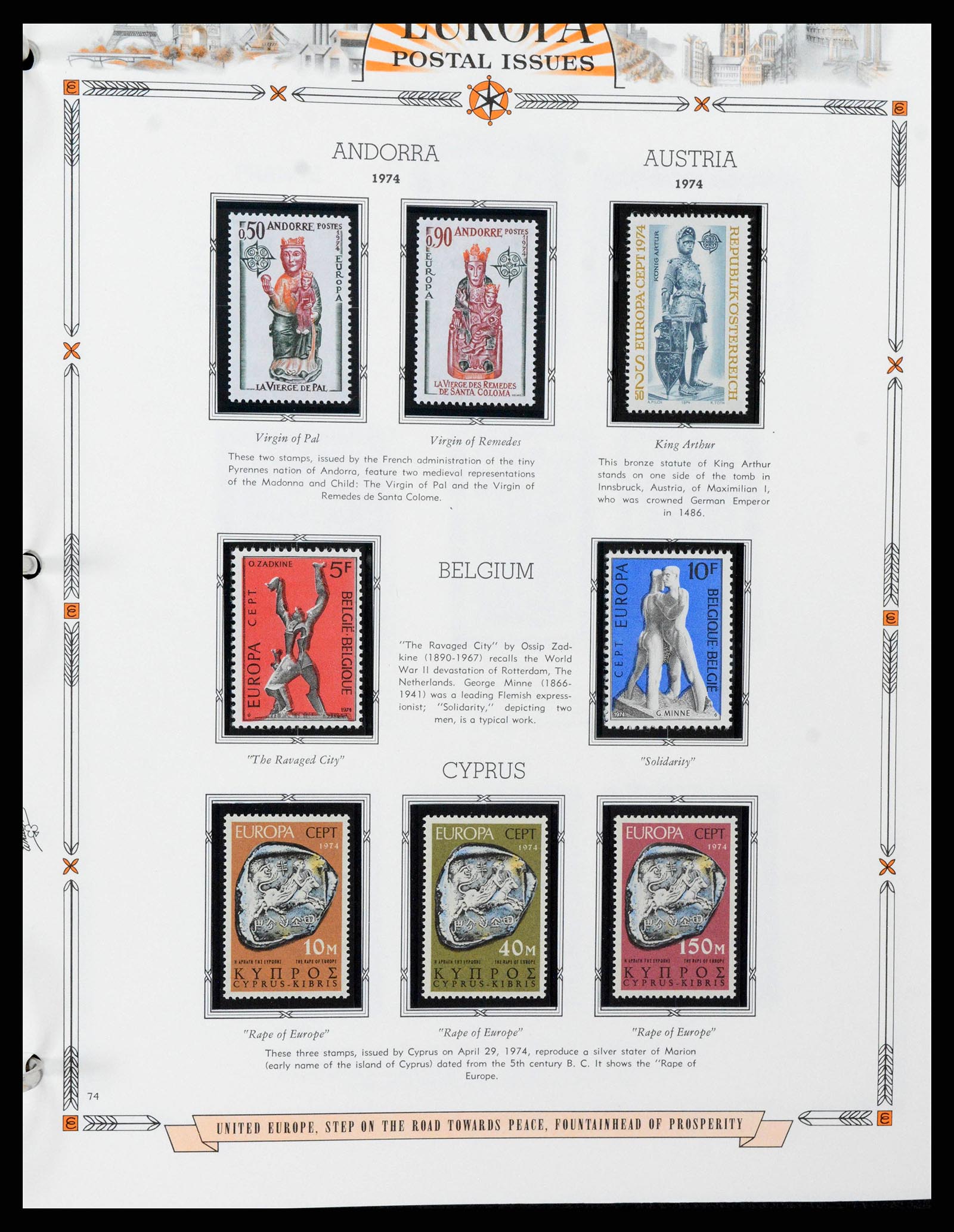 38373 0077 - Postzegelverzameling 38373 Europa Cept compleet 1956-2005.