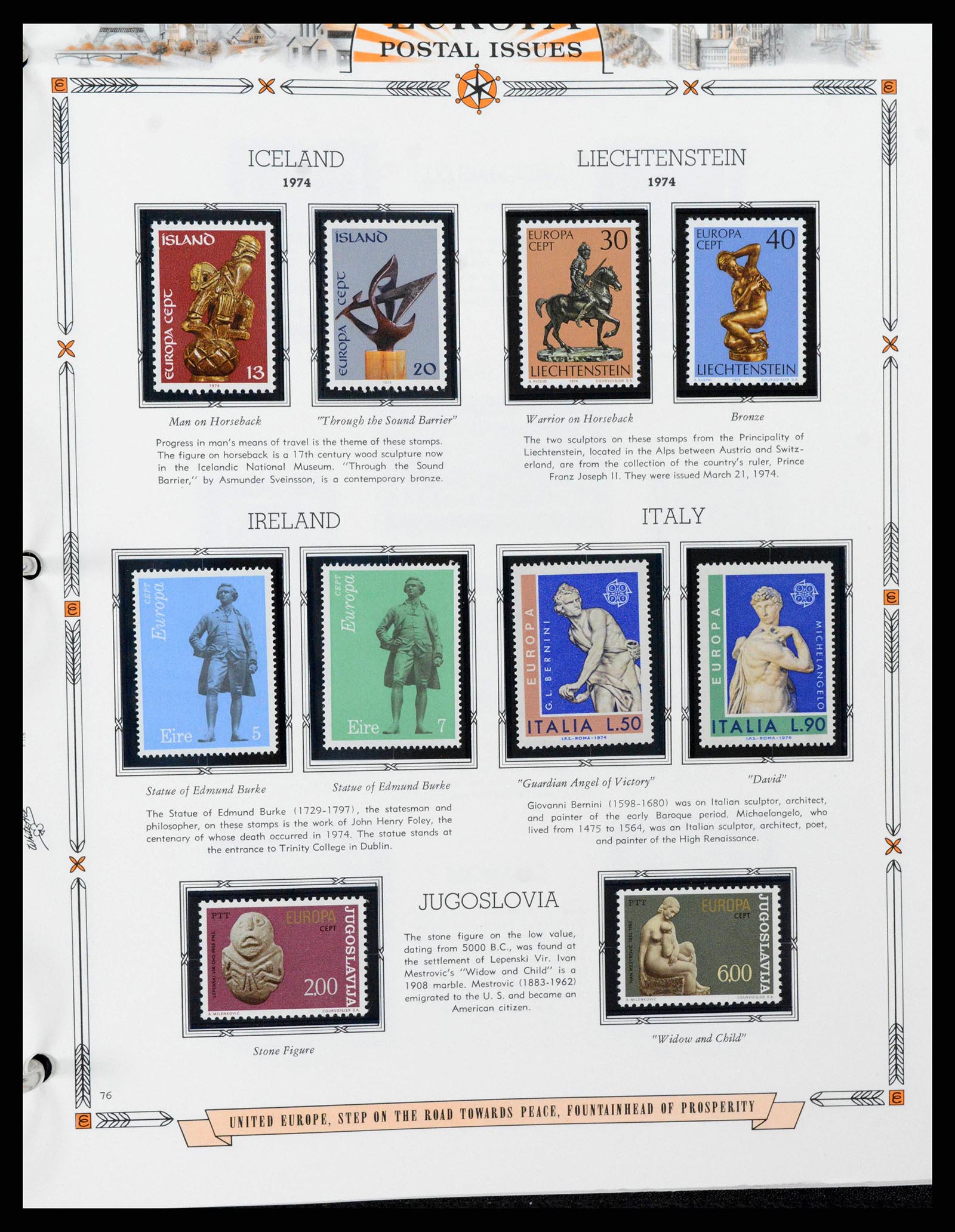 38373 0079 - Postzegelverzameling 38373 Europa Cept compleet 1956-2005.